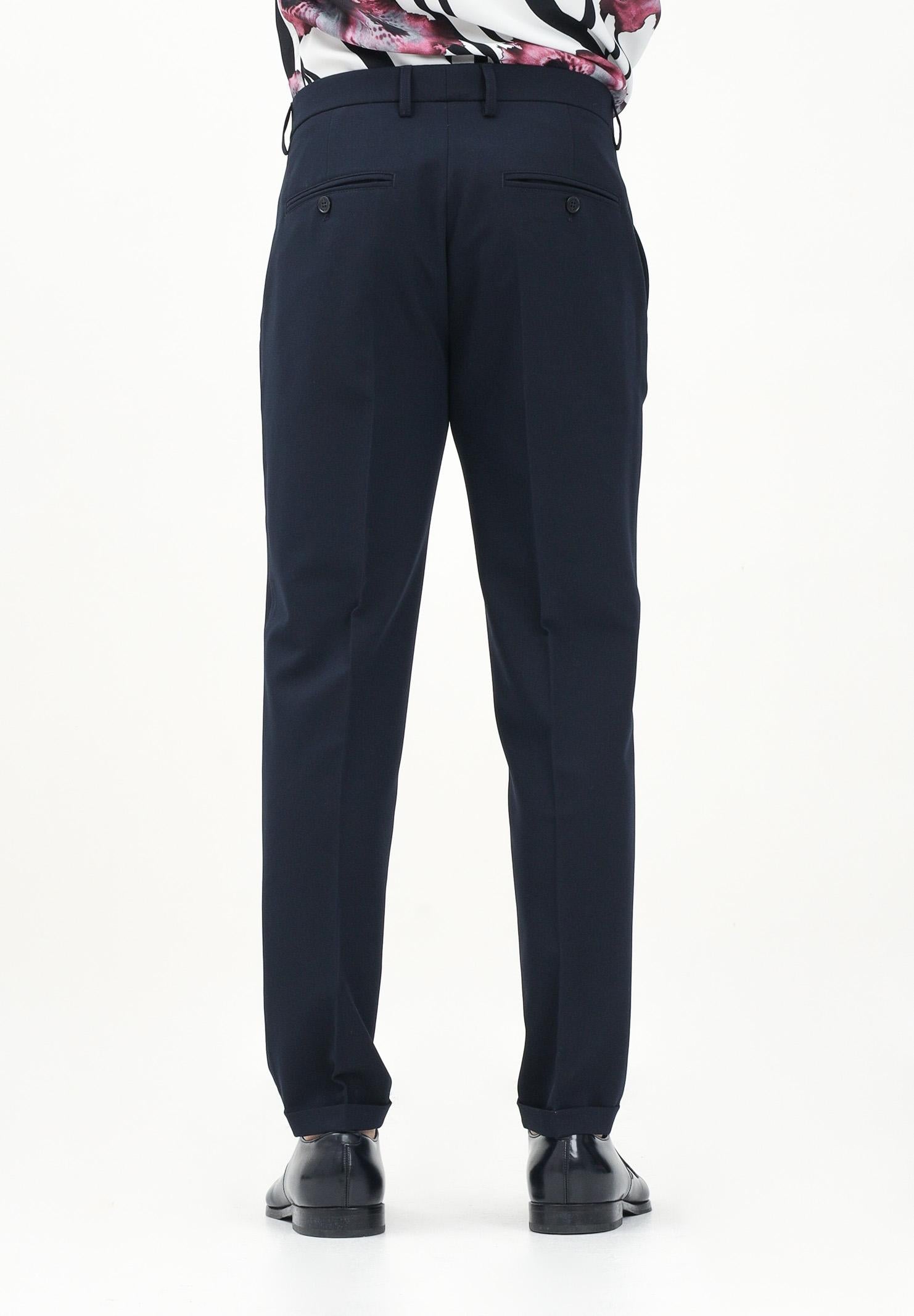 PATRIZIA PEPE Pantalone elegante blu da uomo 5PA429A498 C382 PATRIZIA PEPE
