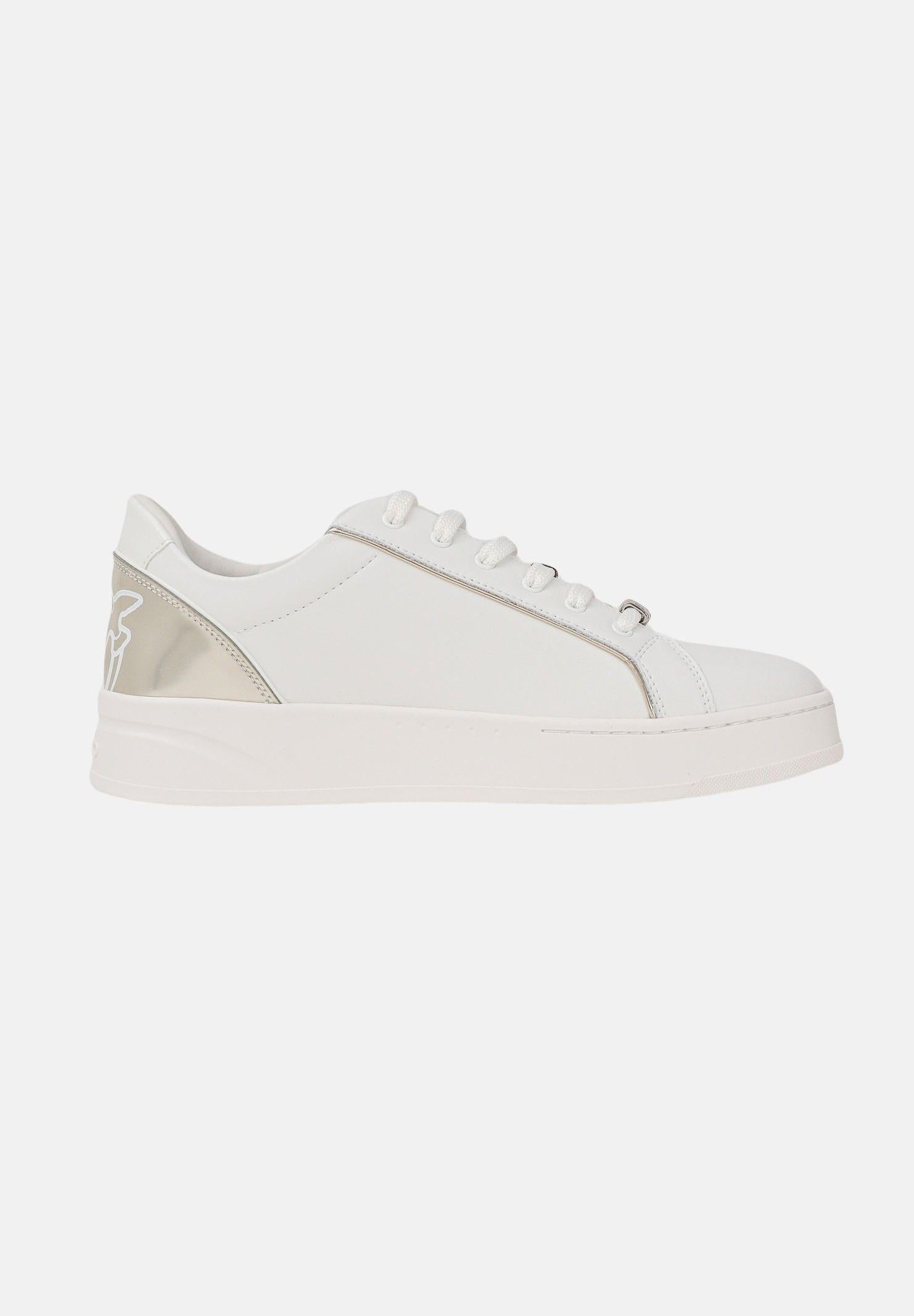PINKO Sneakers bianche da donna arricchite da dettagli luminosi SS0131P001ZX8 ZX8 PINKO