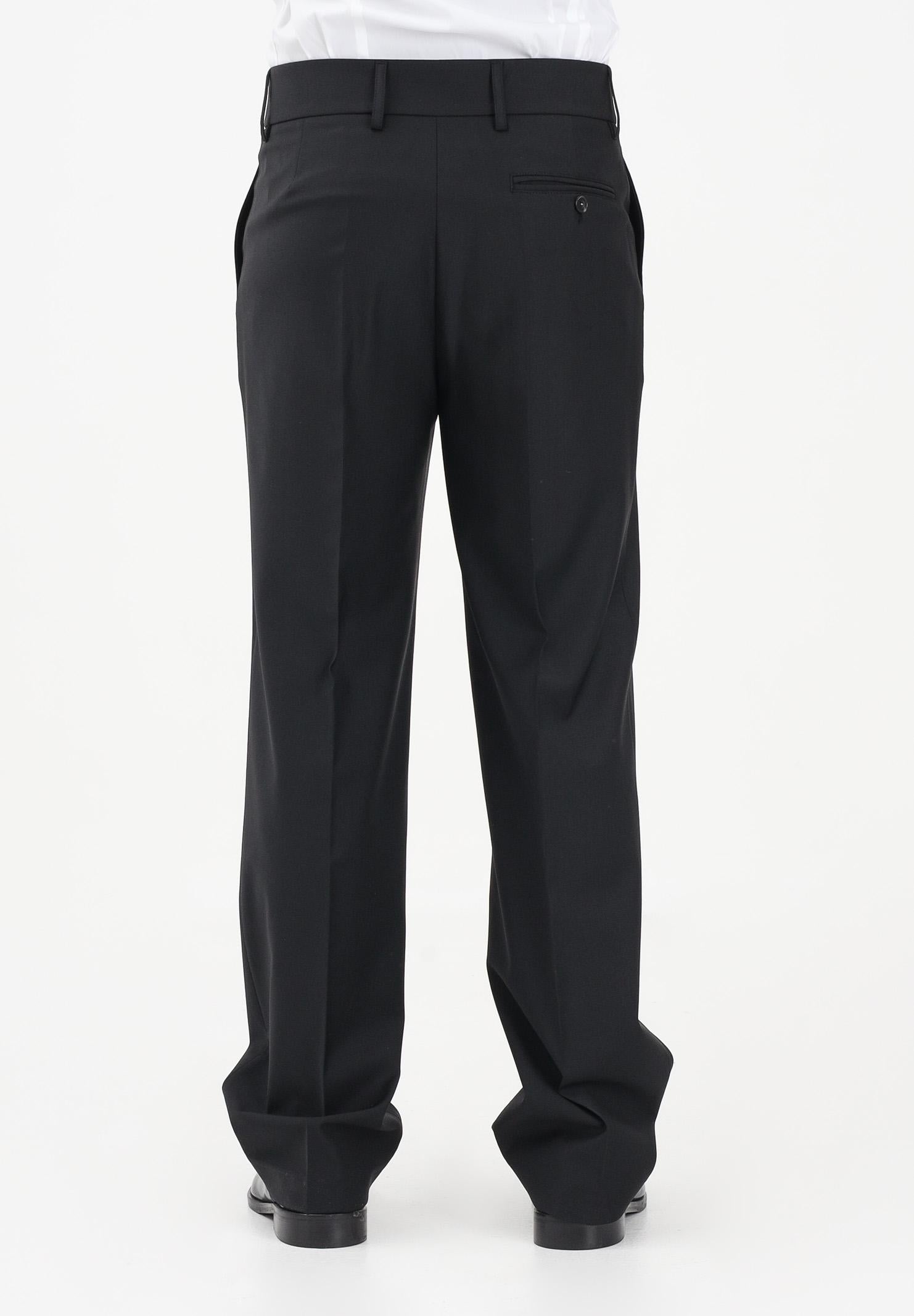 PATRIZIA PEPE Pantalone elegante (IM)PERFECTION nero da uomo 5P507RA1WK K102 PATRIZIA PEPE