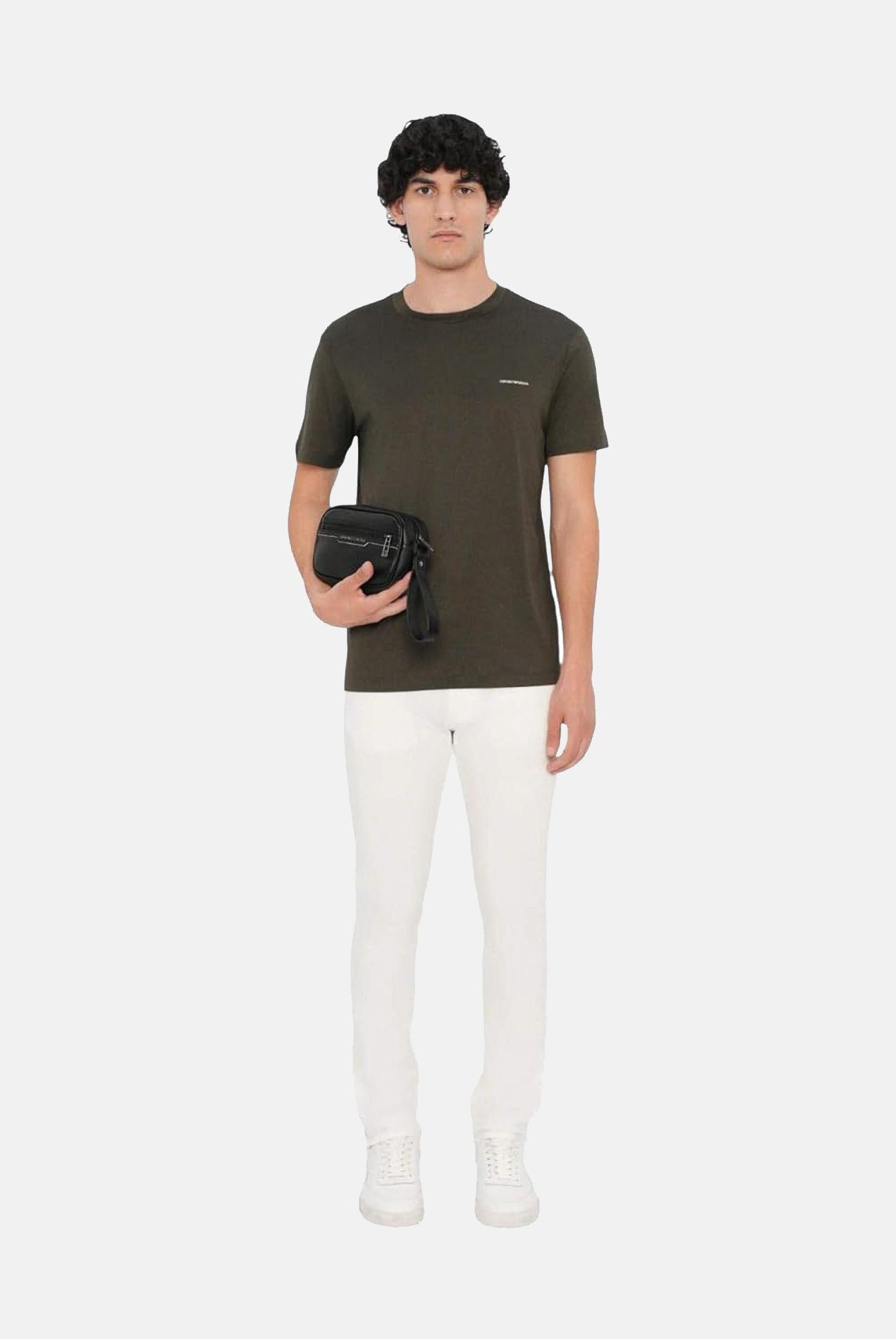 ARMANI EXCHANGE Pochette nera da uomo con logo XM002000AF17205 MC105 ARMANI EXCHANGE