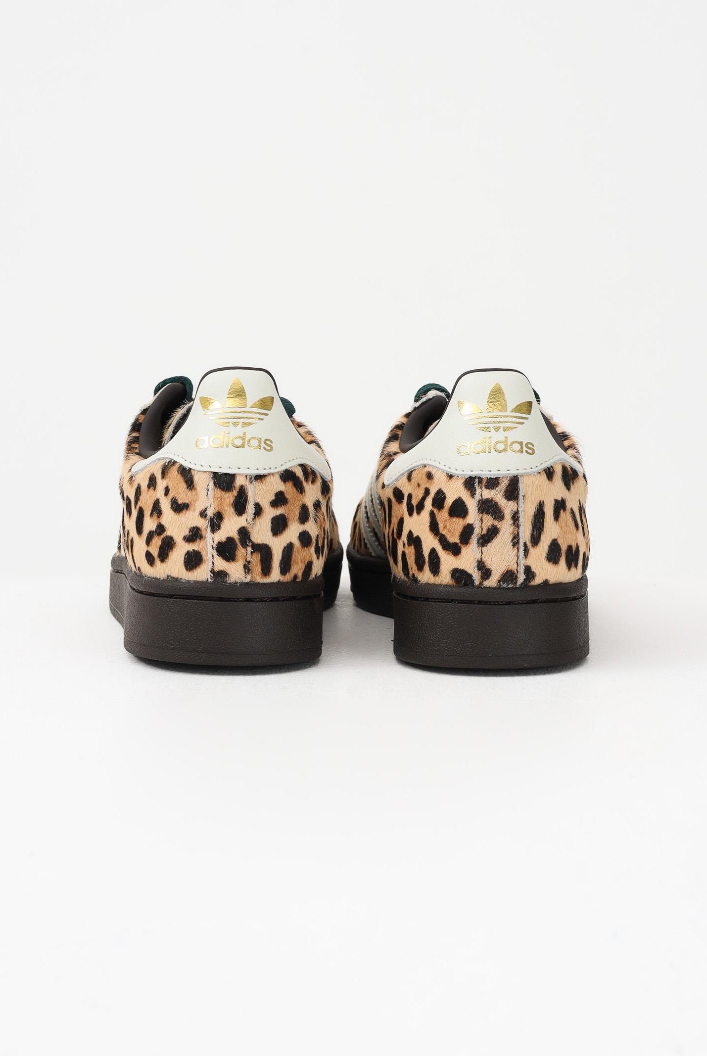 ADIDAS ORIGINALS Sneakers SUPERSTAR II leopardate e marroni per uomo e donna KI4203 . ADIDAS ORIGINALS