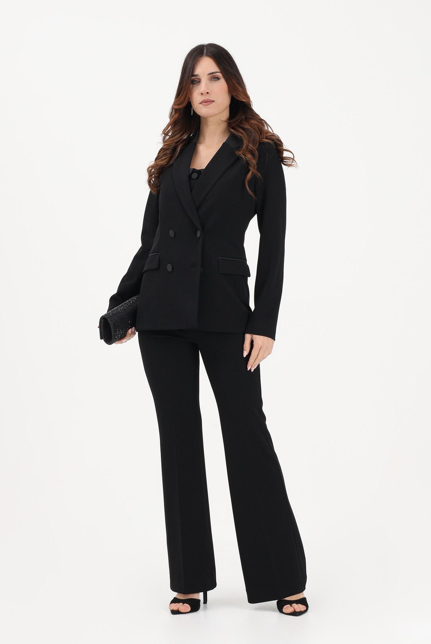 VICOLO Pantalone elegante nero da donna TAB0229 A99 VICOLO
