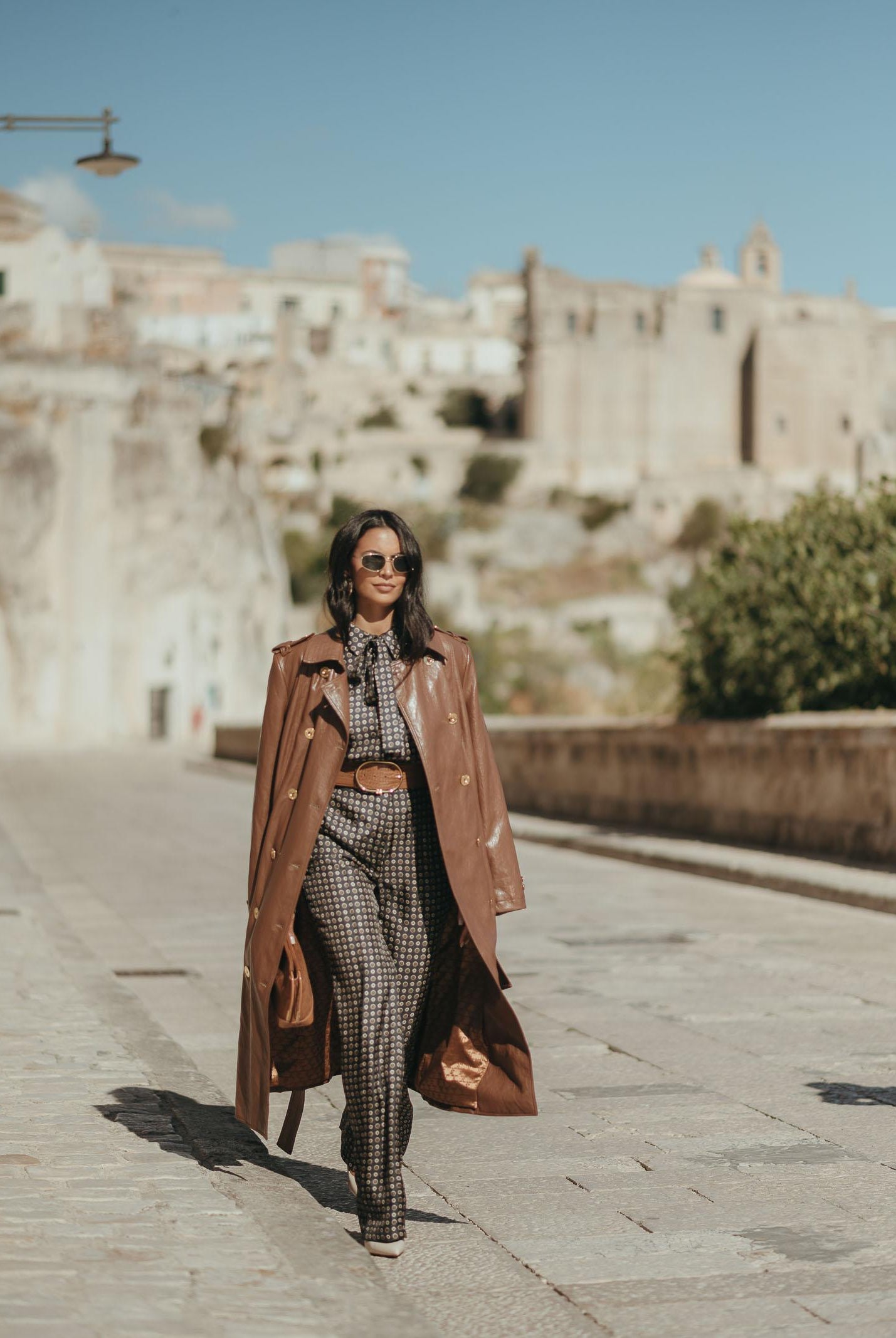 ELISABETTA FRANCHI Trench cammello da donna SP00256E2 EC1 ELISABETTA FRANCHI