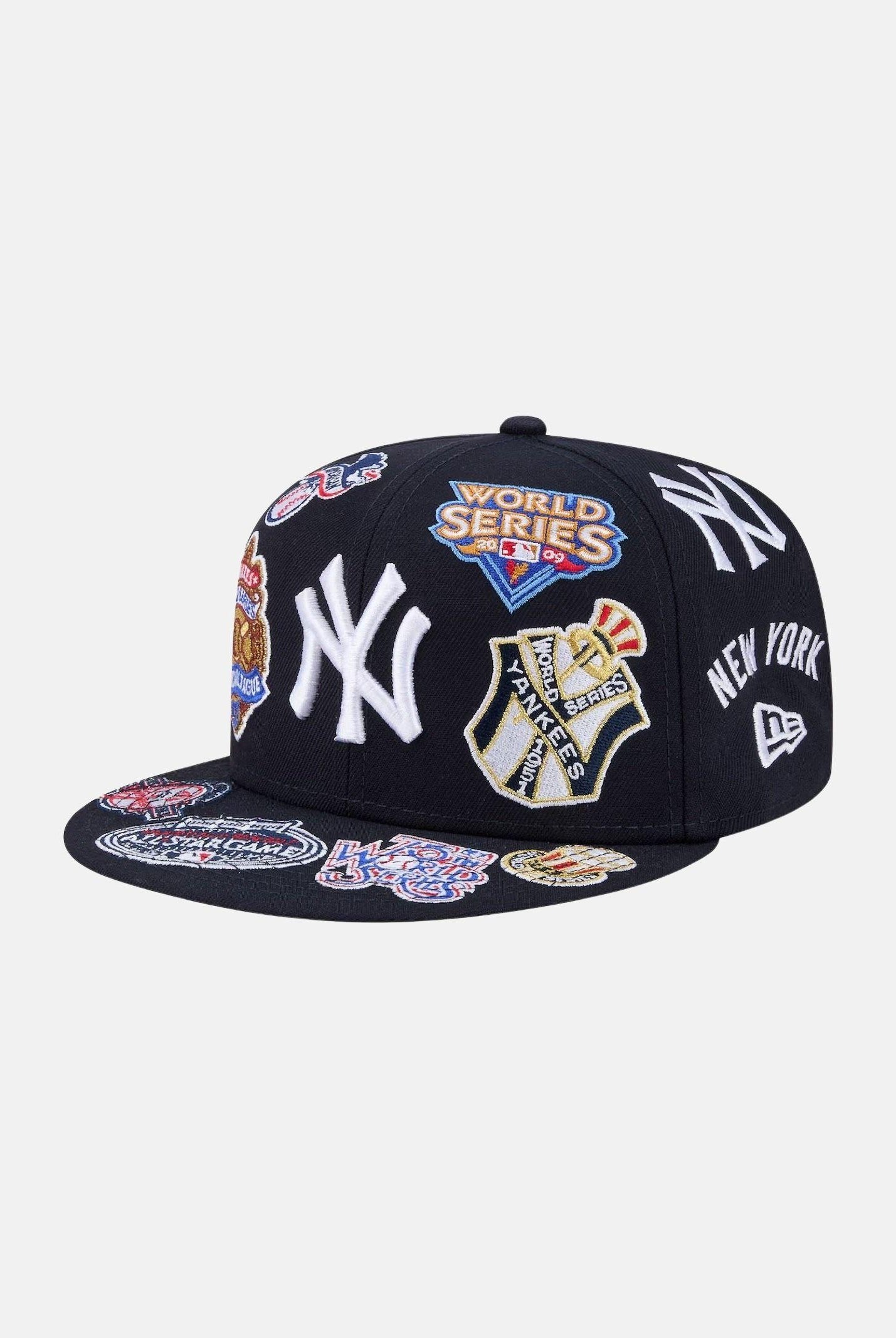 NEW ERA Cappello con visiera New York Yankees MLB All Over Team 59FIFTY blu da uomo 60803445 . NEW ERA