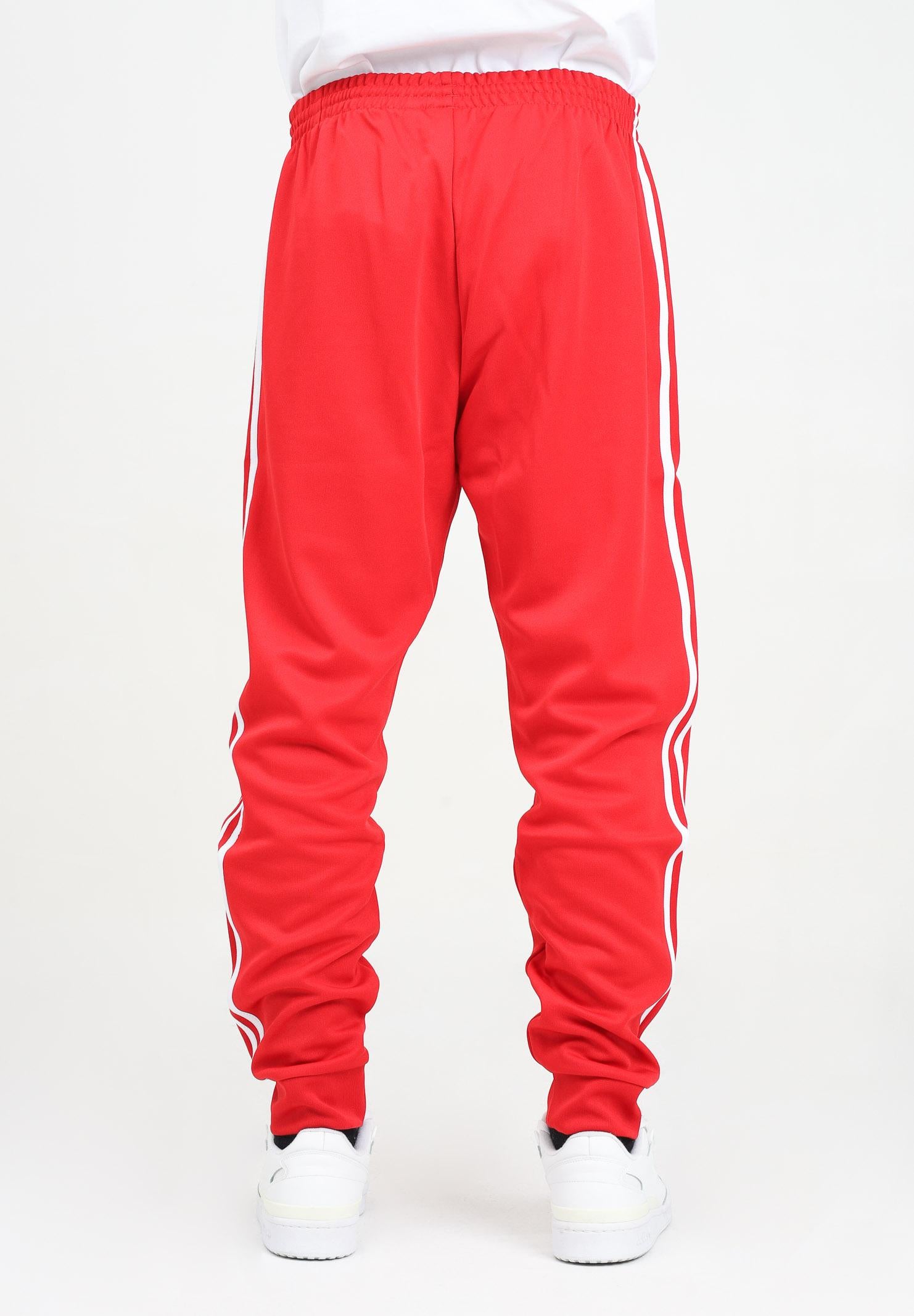 Pantalone sportivo adicolor Classics SST rosso da uomo IM4543 ADIDAS ORIGINALS