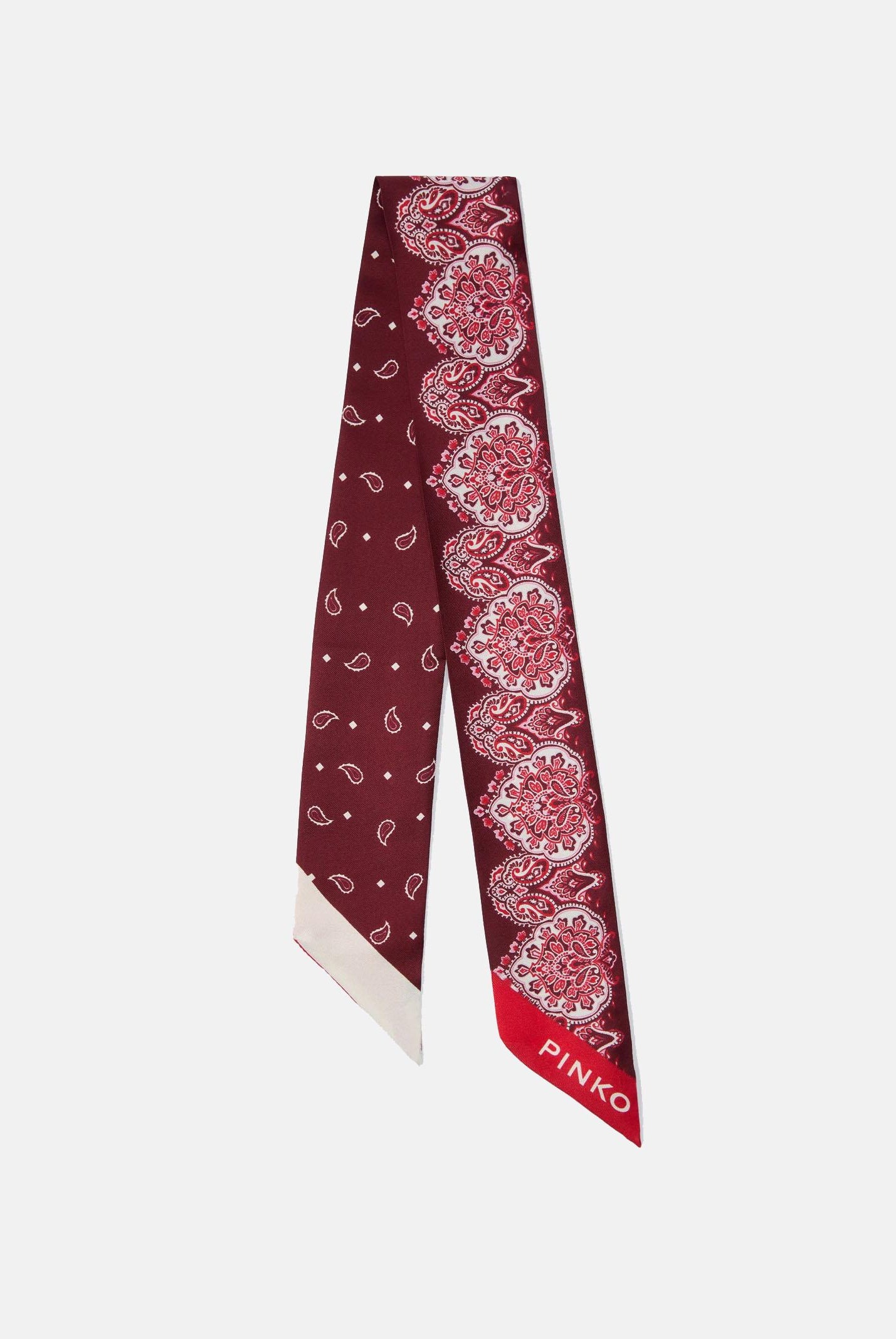 PINKO Foulard POGO bordeaux da donna 106653A38G YC3 PINKO