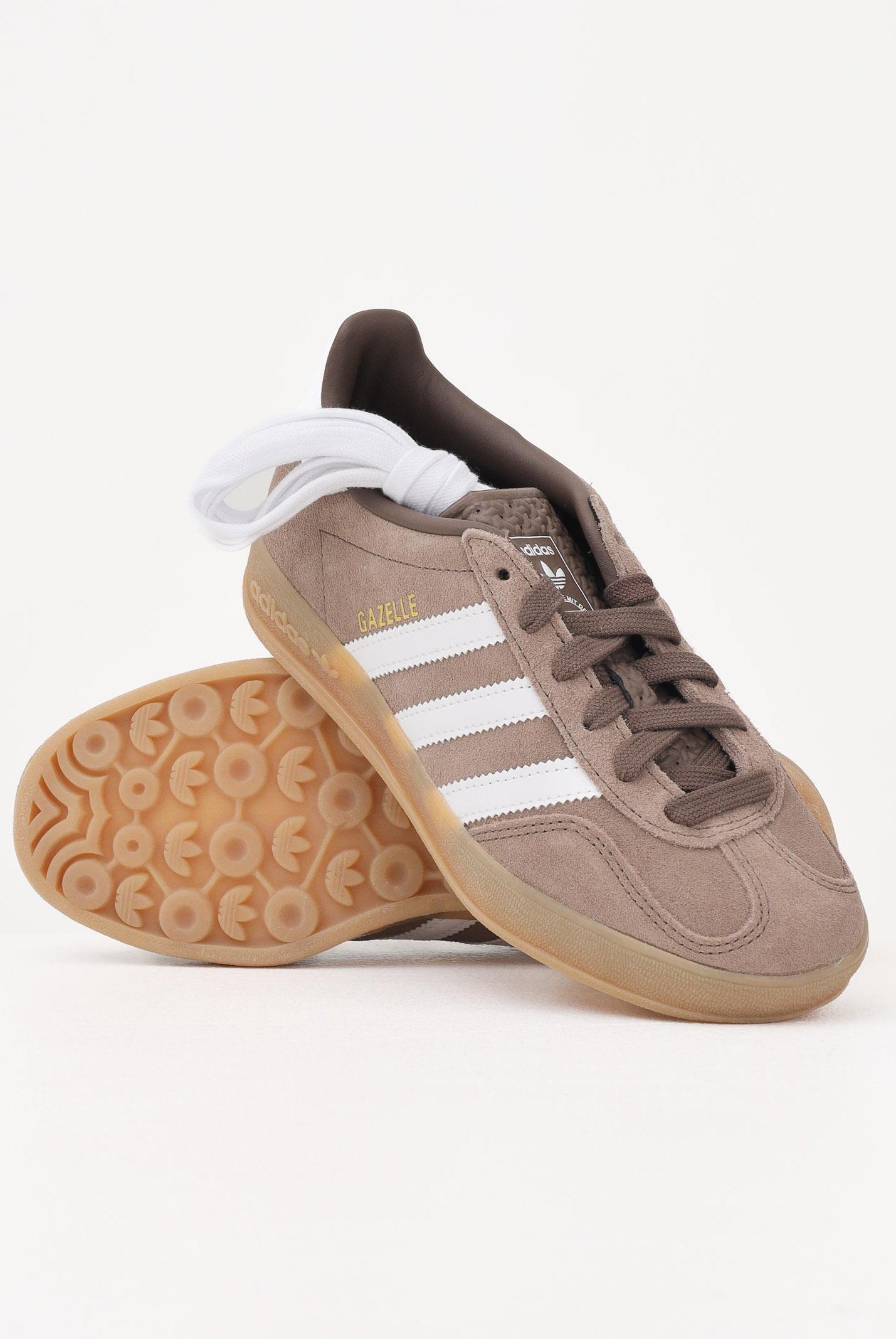 ADIDAS ORIGINALS Sneakers Gazelle Indoor marroni da uomo JQ0175 ADIDAS ORIGINALS