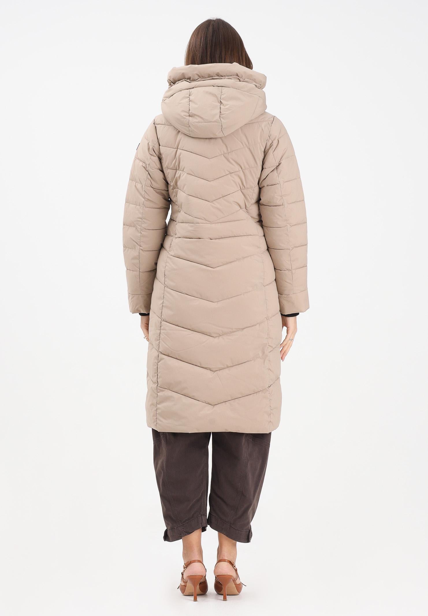 ONLY Piumino lungo beige da donna 15353149 SilverMink ONLY