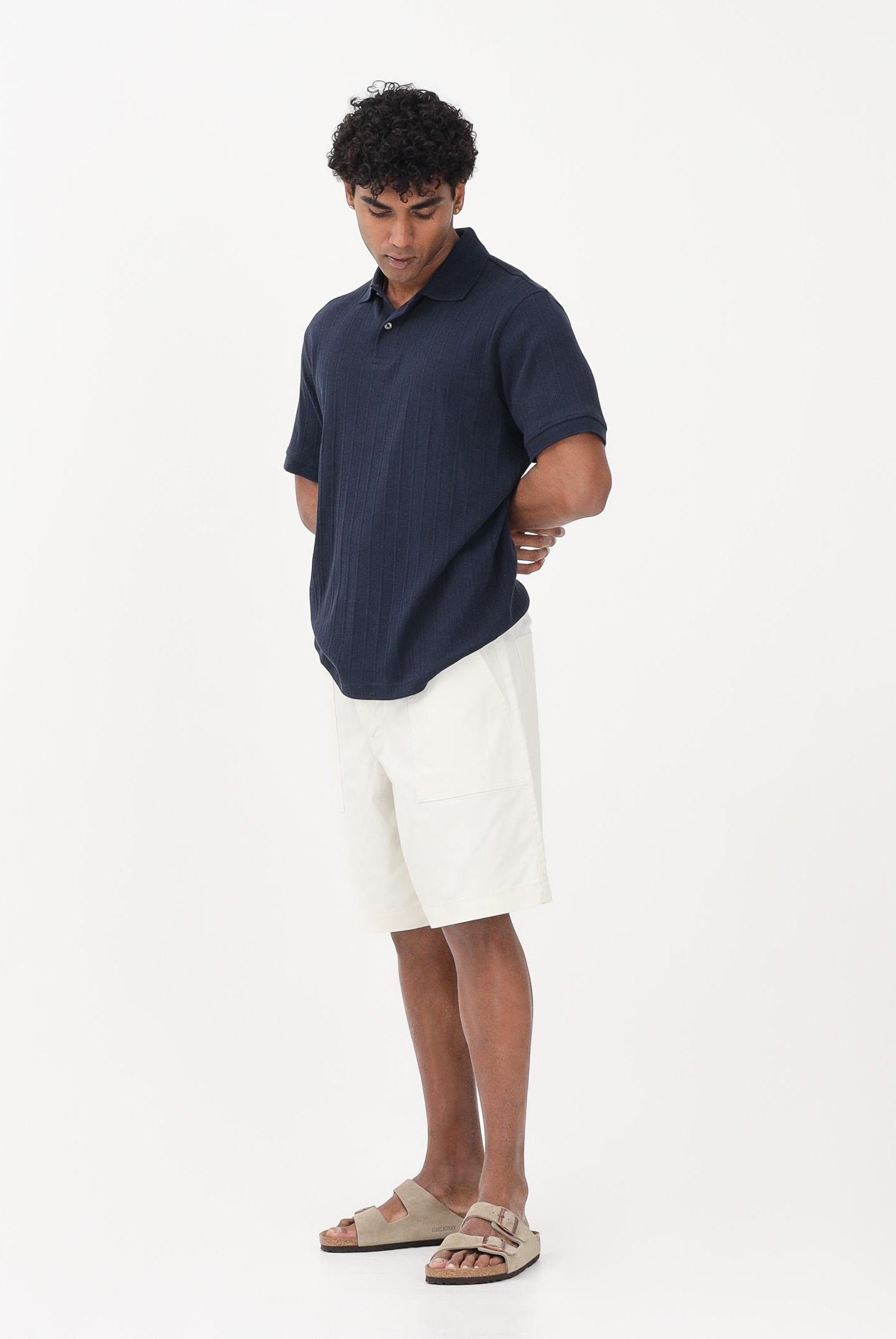SELECTED HOMME Shorts bianco da uomo 16100429 EG SELECTED HOMME