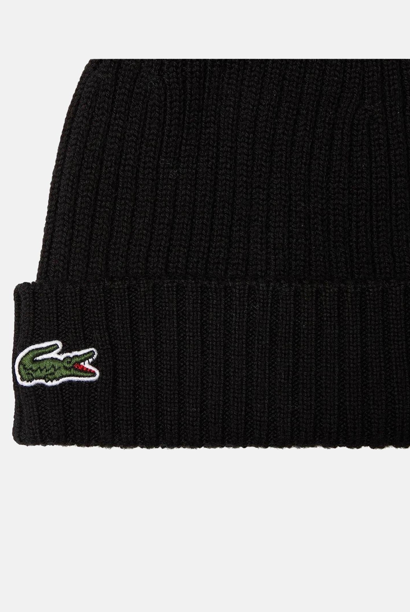 LACOSTE Berretto di lana nero per uomo e donna RB0001 031 LACOSTE