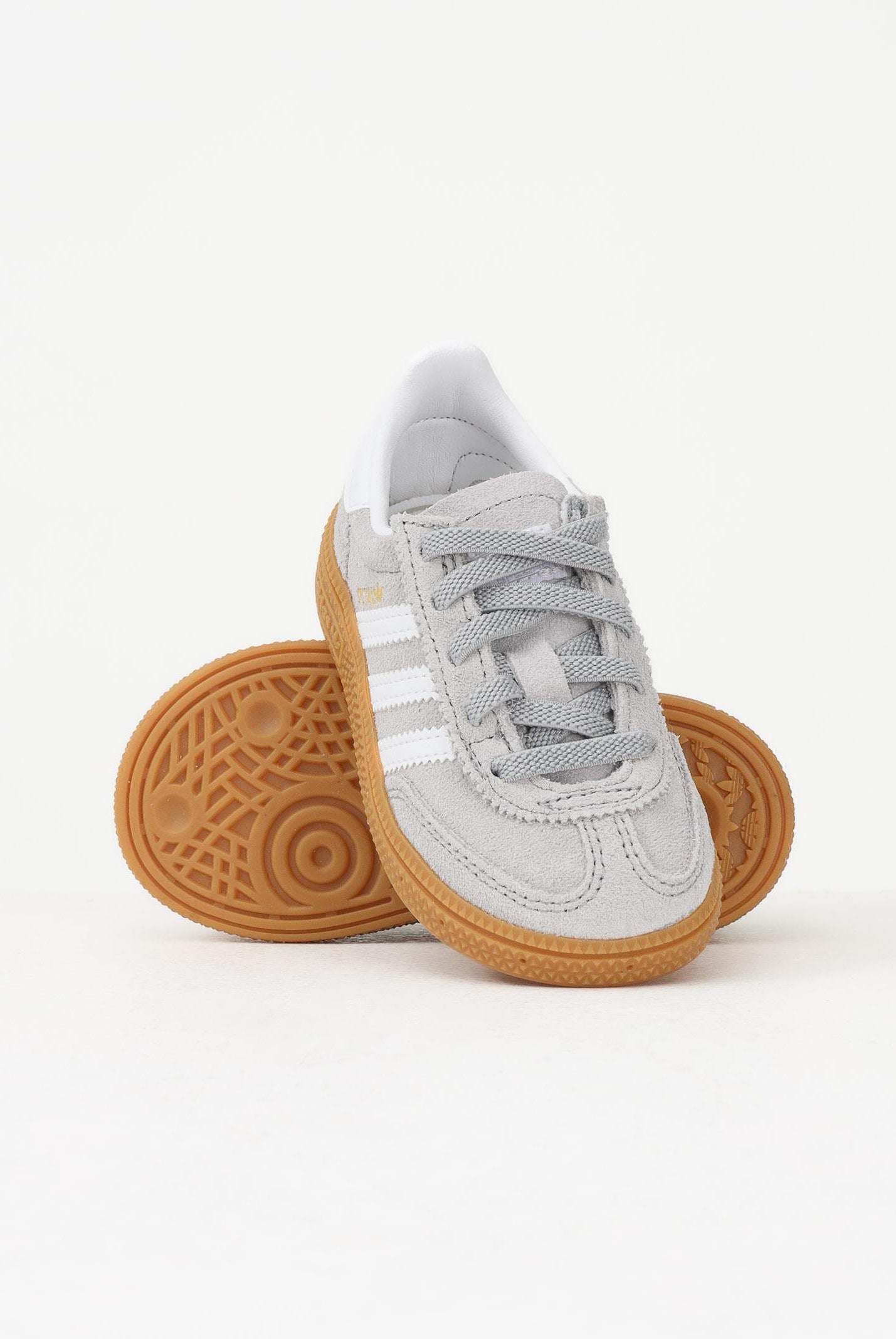 ADIDAS ORIGINALS Sneakers Handball Spezial Comfort Closure Elastic Lace Infant grigie da neonato JQ1993 . ADIDAS ORIGINALS