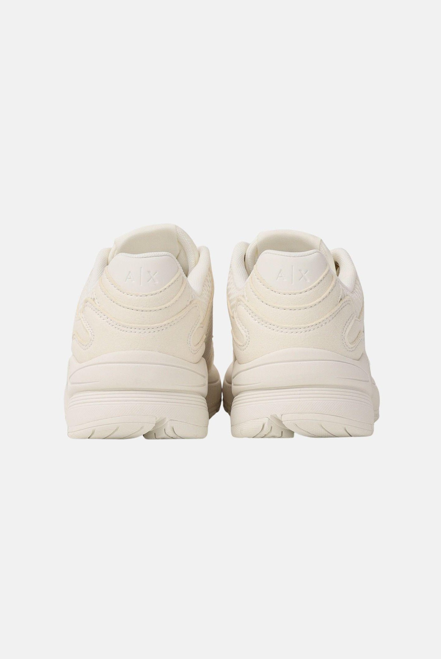 ARMANI EXCHANGE Sneakers panna da donna con logo XW002153AF22757 MZ128 ARMANI EXCHANGE