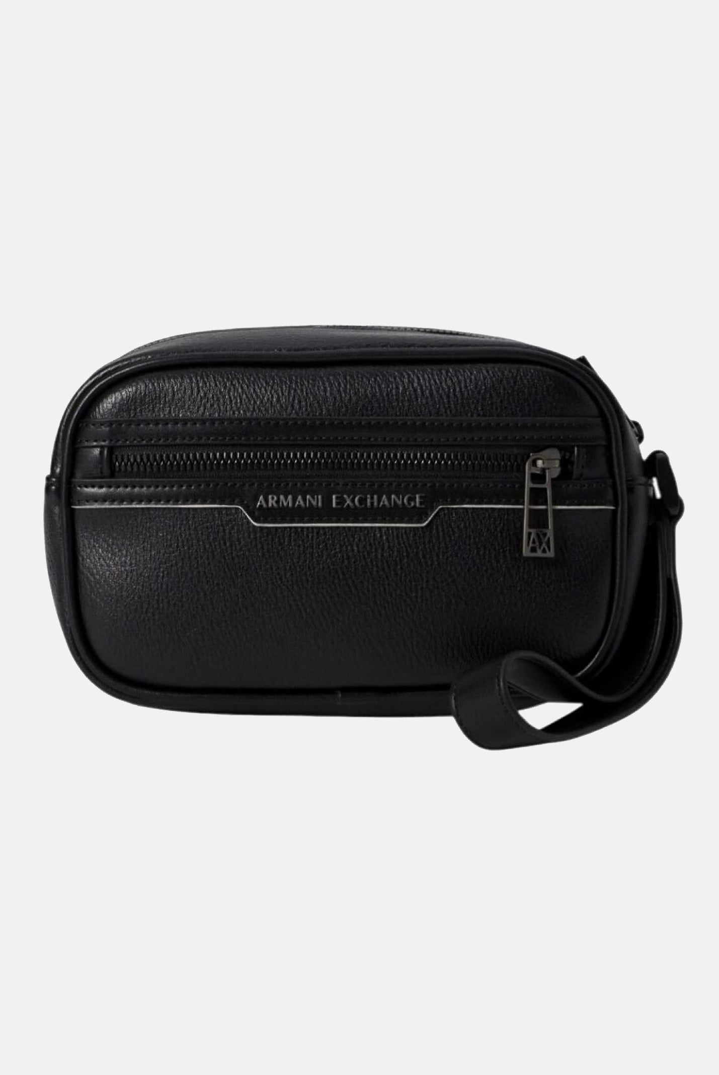 ARMANI EXCHANGE Pochette nera da uomo con logo XM002000AF17205 MC105 ARMANI EXCHANGE