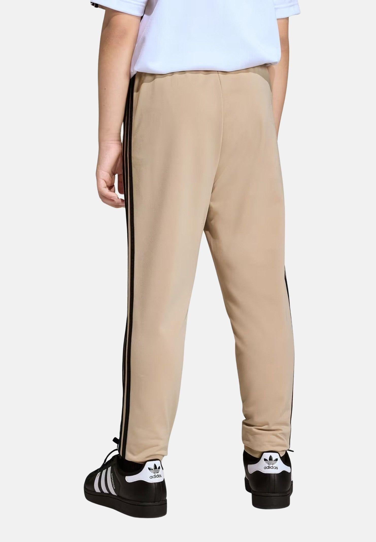 ADIDAS ORIGINALS Pantalone sportivo SST beige per bambino e bambina KE2864 . ADIDAS ORIGINALS