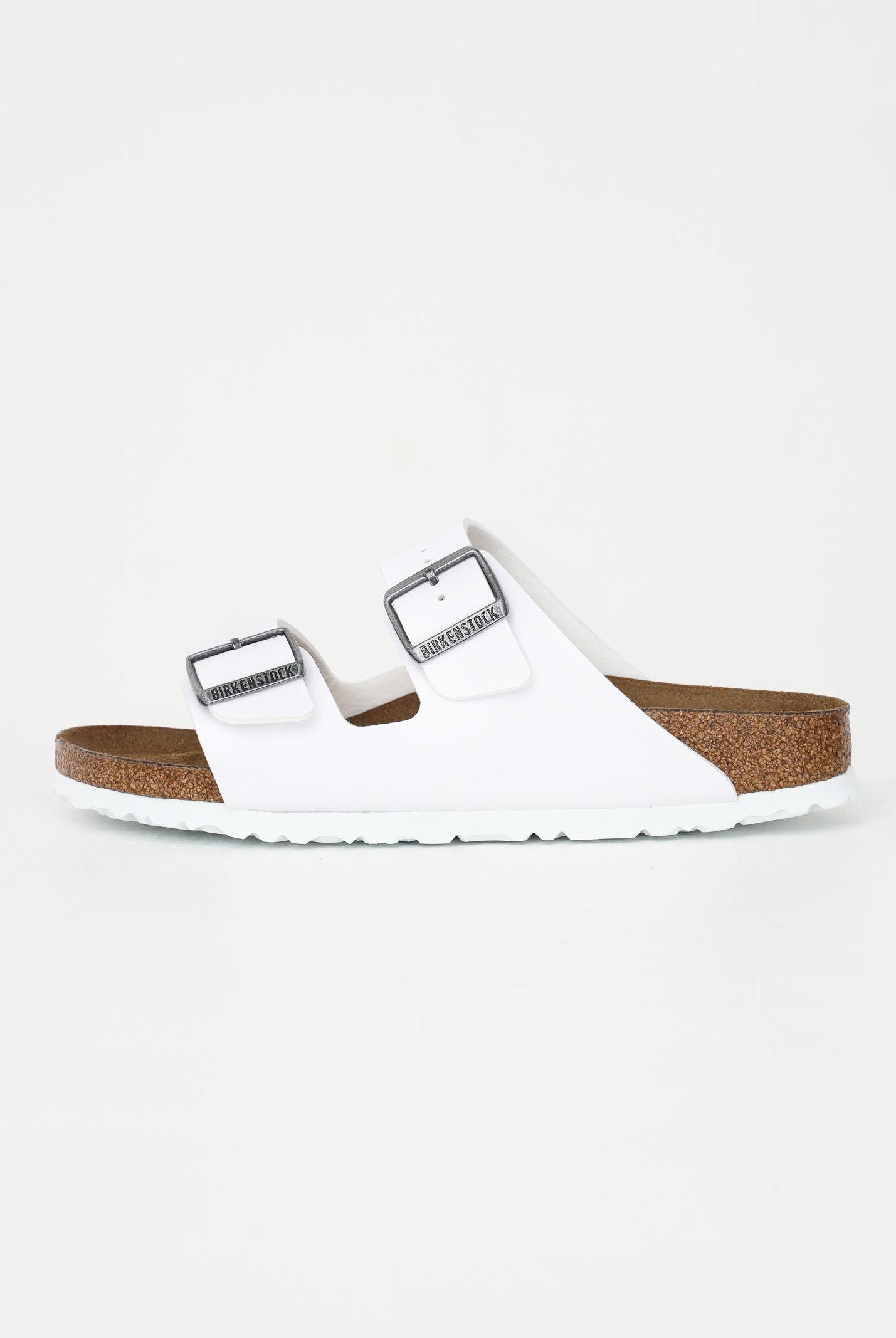 BIRKENSTOCK Ciabatte Arizona Birko-Flor bianche da uomo e donna 552683 . BIRKENSTOCK