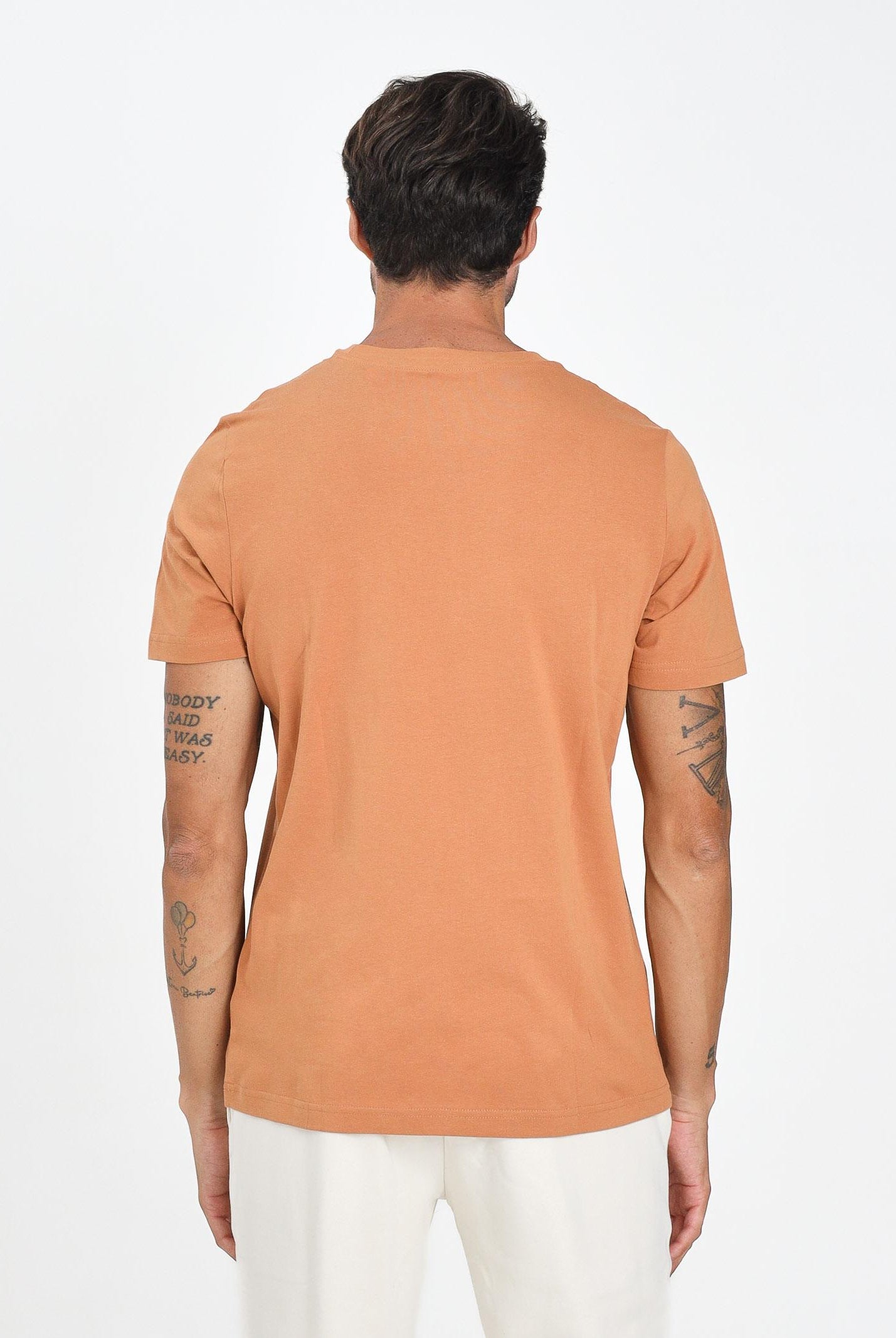 PUMA T-shirt a manica corta Essentials arancio da uomo 684717 68 PUMA