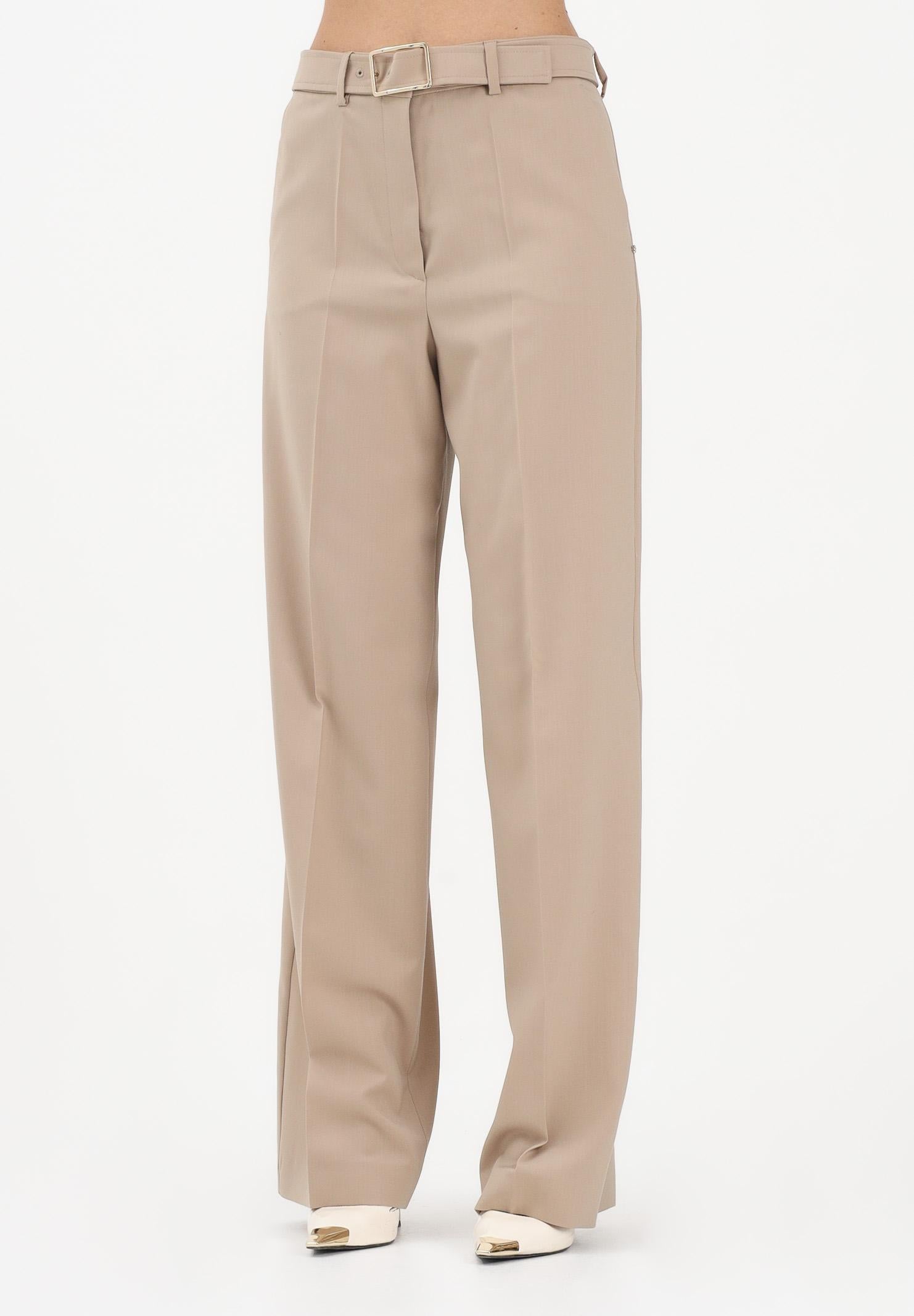 SPORTMAX Pantalone elegante SPXABITURO beige da donna 2612131041600 001 SPORTMAX