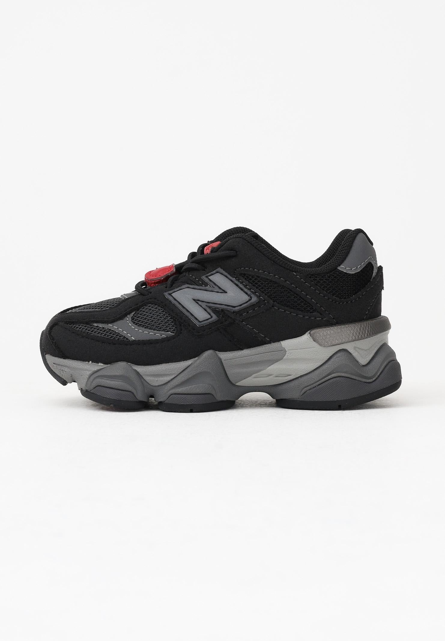 NEW BALANCE Sneakers 9060 Bungee nere da neonato IV9060BK . NEW BALANCE