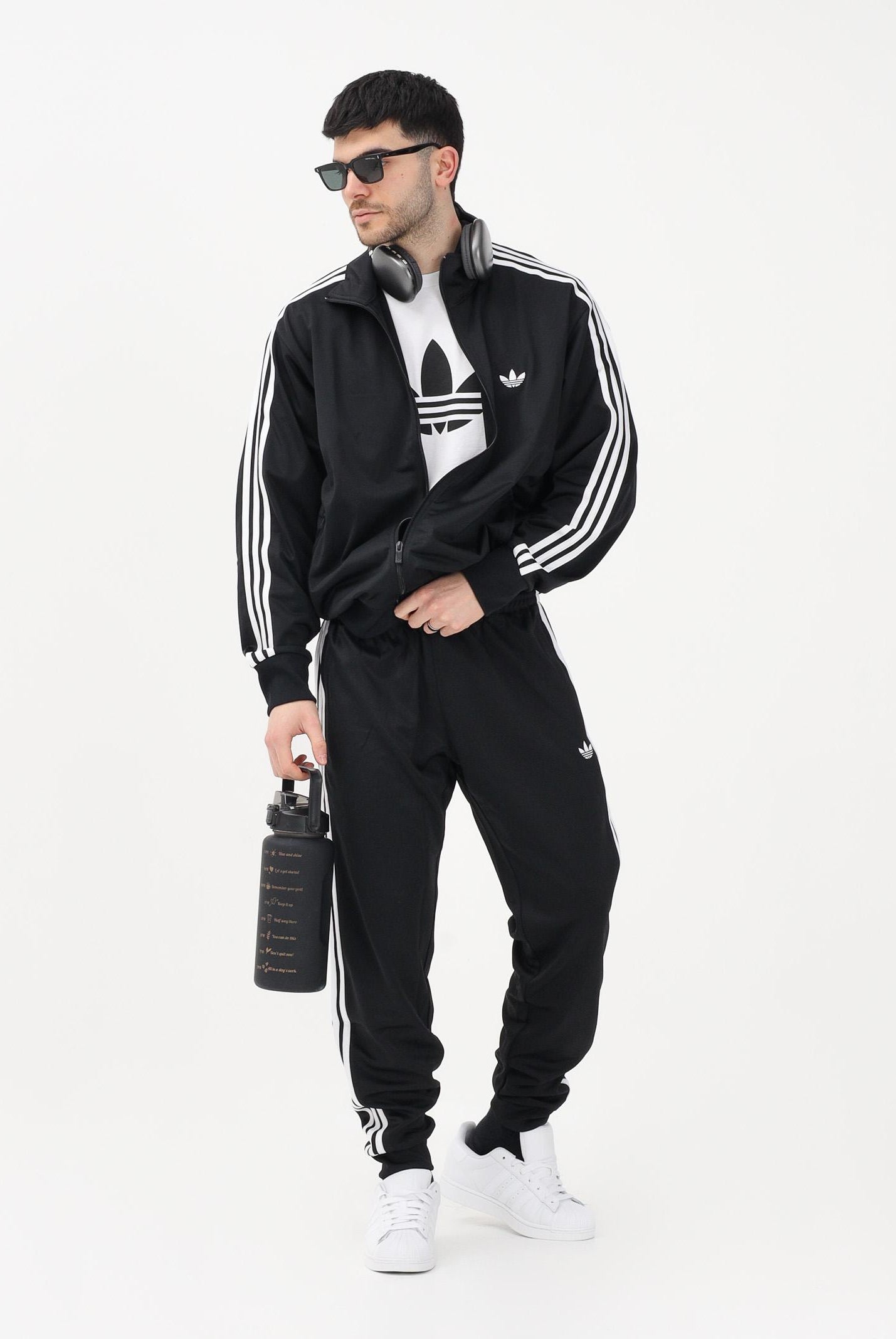 ADIDAS ORIGINALS Pantalone sportivo SST nero da uomo KE3517 . ADIDAS ORIGINALS