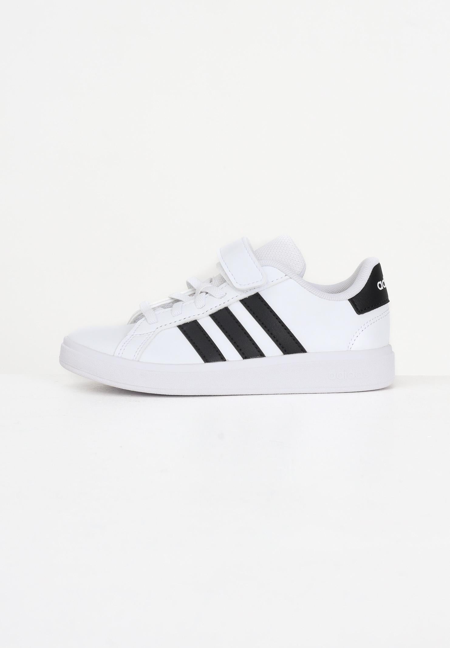 ADIDAS PERFORMANCE Sneakers Grand Court 2.0 bianche per bambino e bambina IH5529 . ADIDAS PERFORMANCE