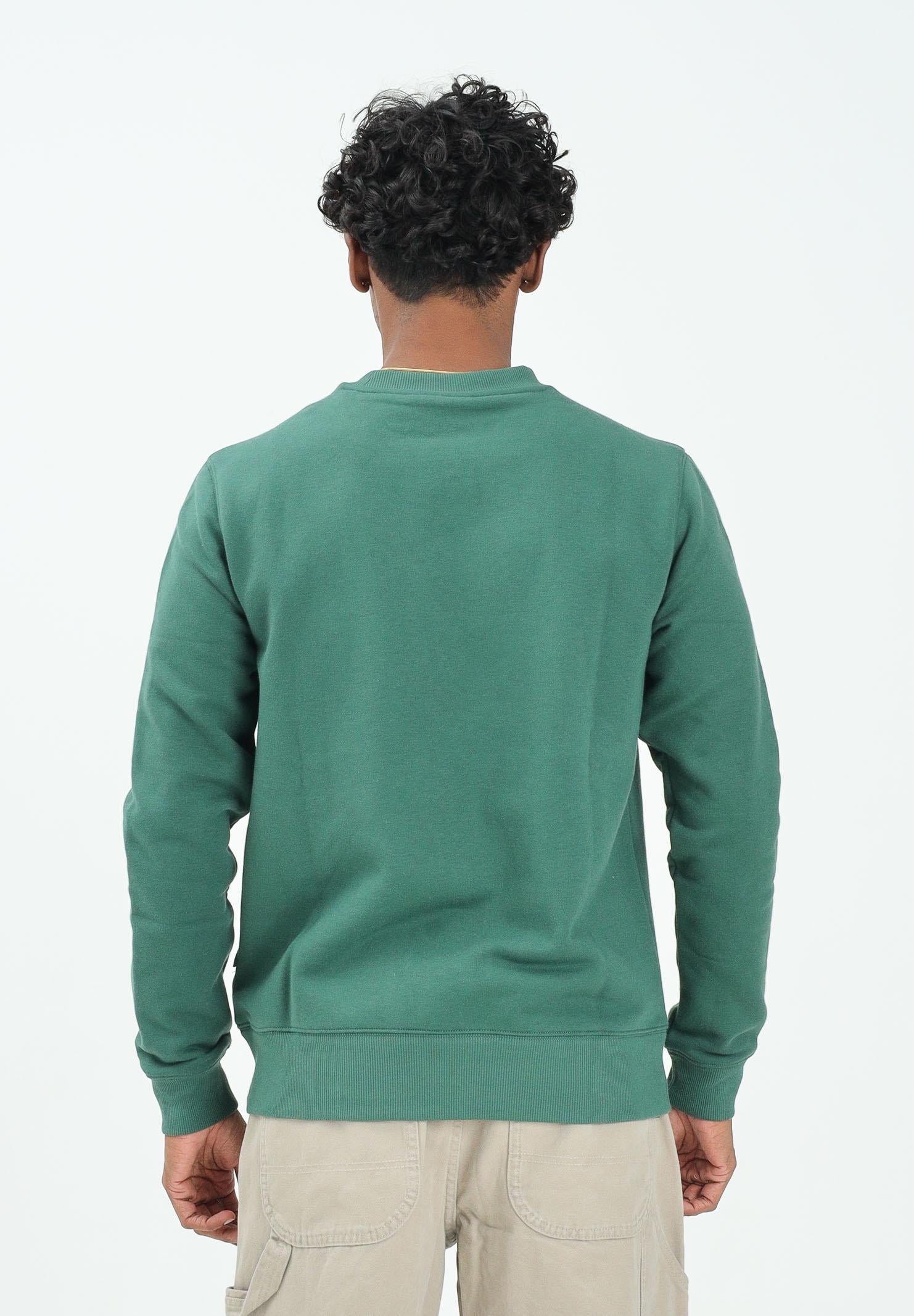 DICKIES Felpa girocollo Oakport verde da uomo DK0A4XCEPIN1 DIckies