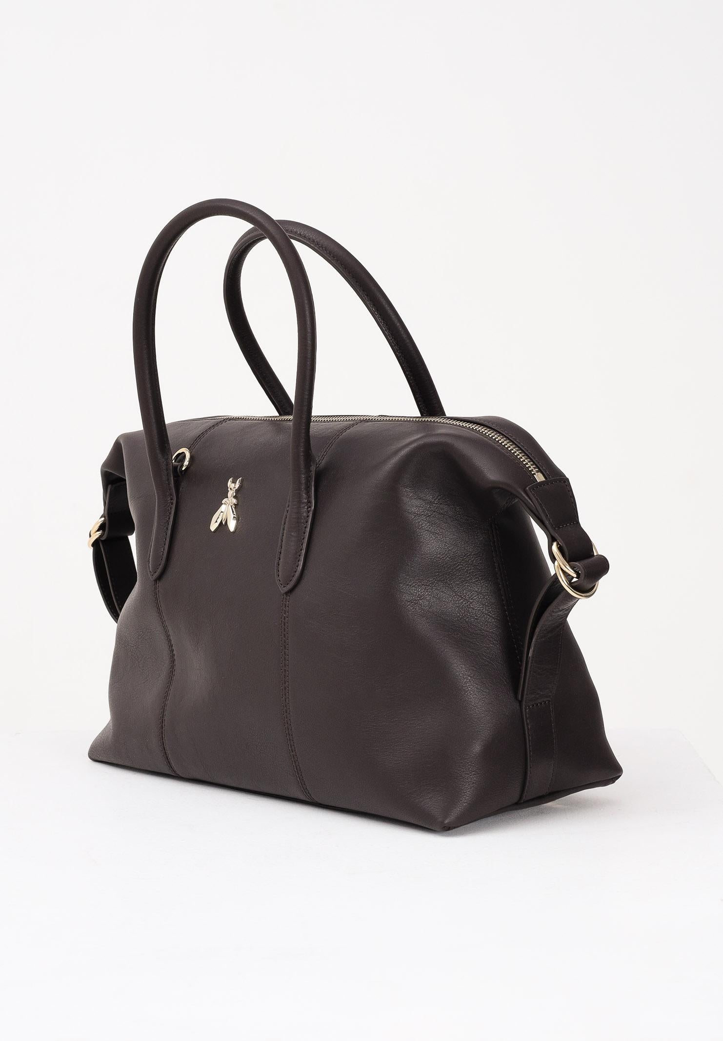 PATRIZIA PEPE Shopper New Business marrone da donna 2B0145L162 B856 PATRIZIA PEPE