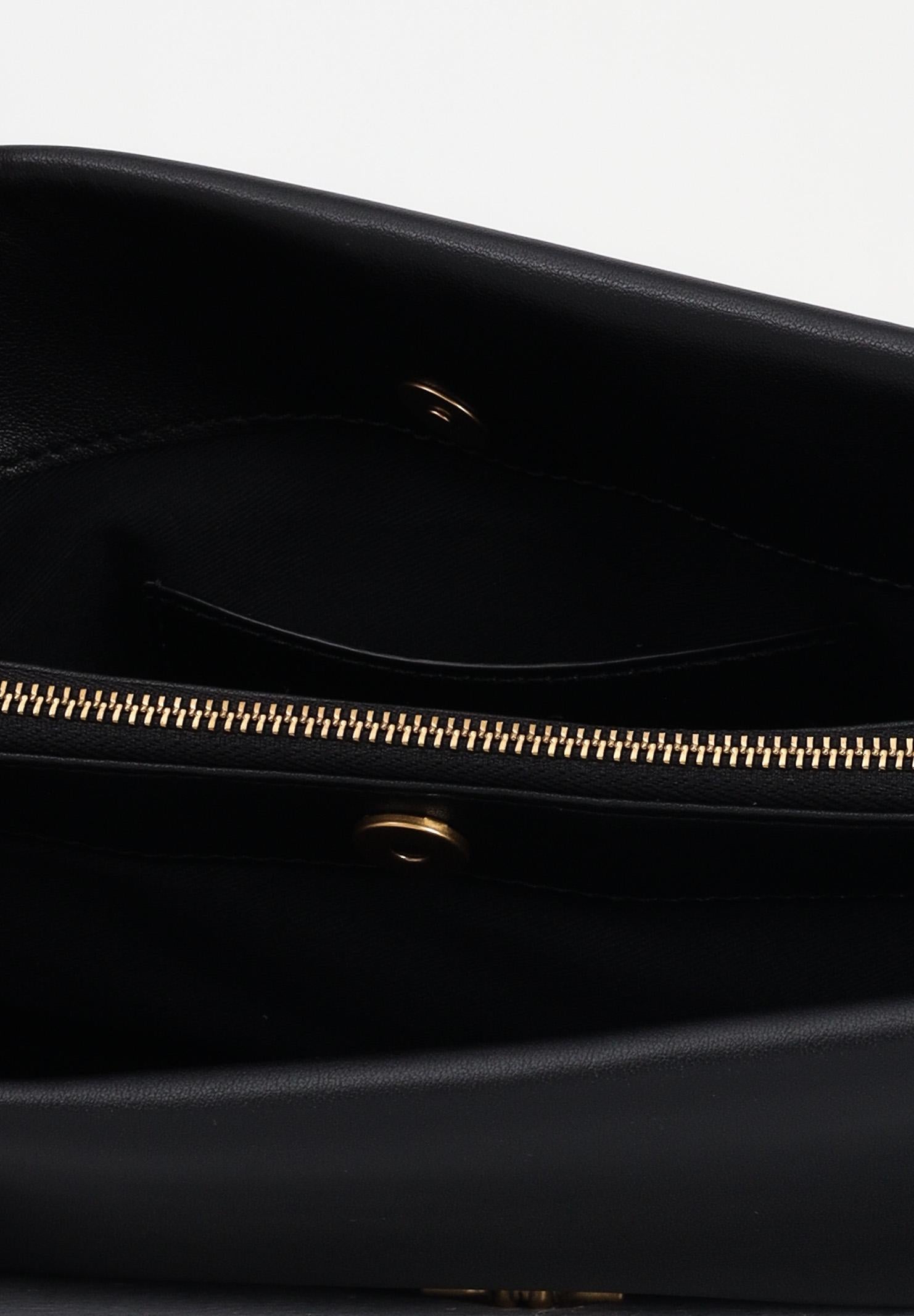 PINKO Borsa a tracolla Mini One, Two, Three Bag nera da donna 105883A0QO Z99Q PINKO