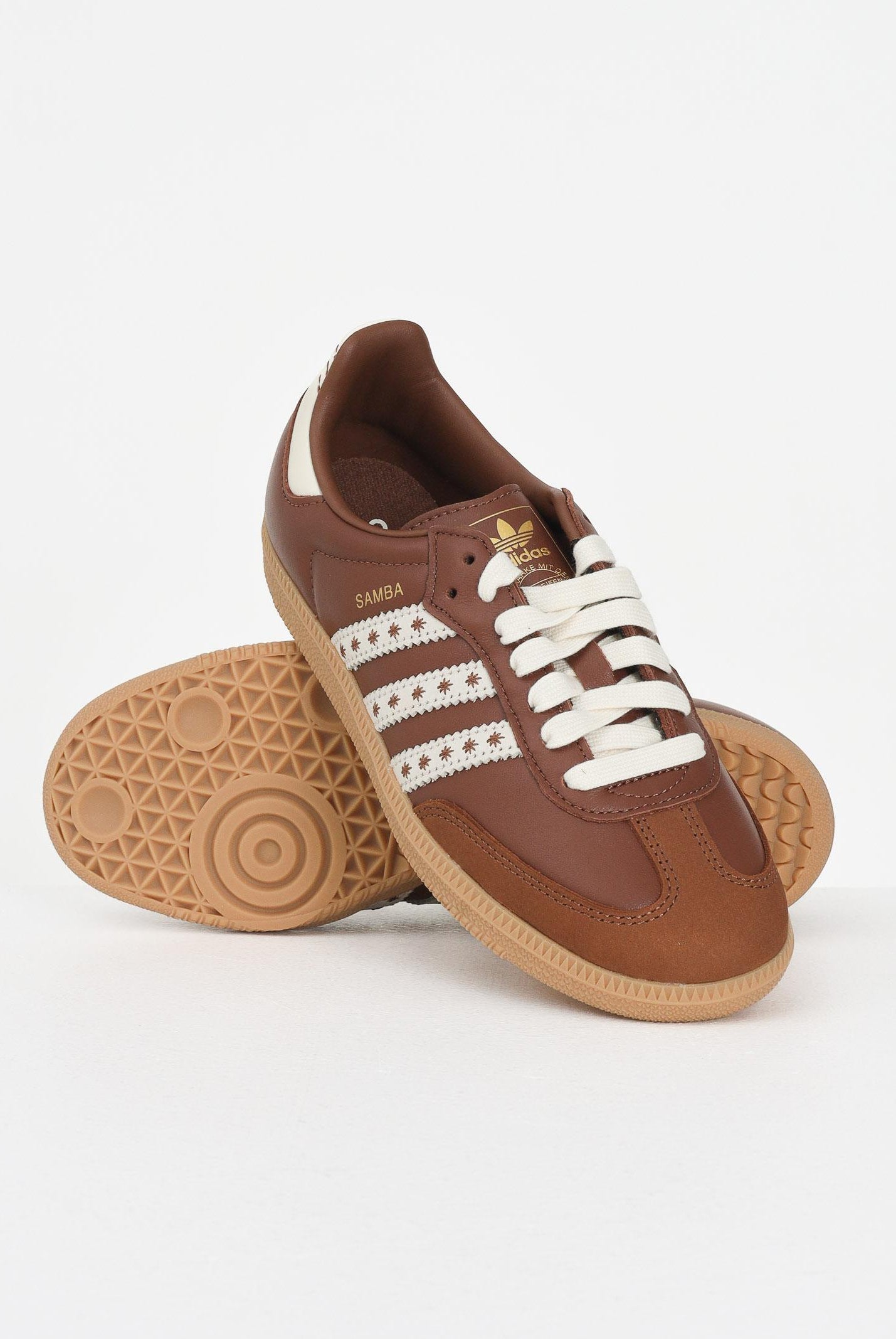 ADIDAS ORIGINALS Sneakers Samba OG marroni da donna JR8821 ADIDAS ORIGINALS