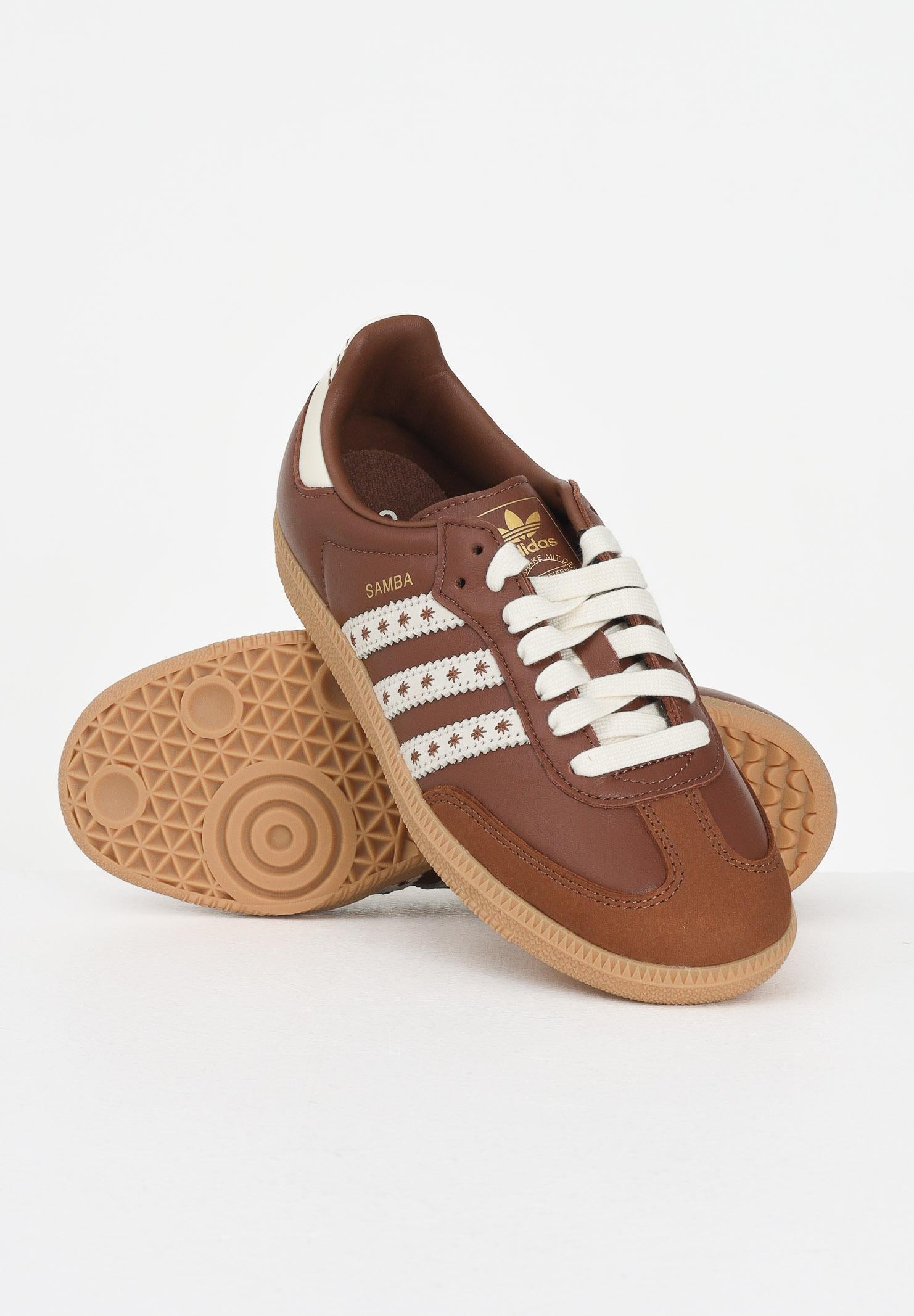 ADIDAS ORIGINALS Sneakers Samba OG marroni da donna JR8821 ADIDAS ORIGINALS