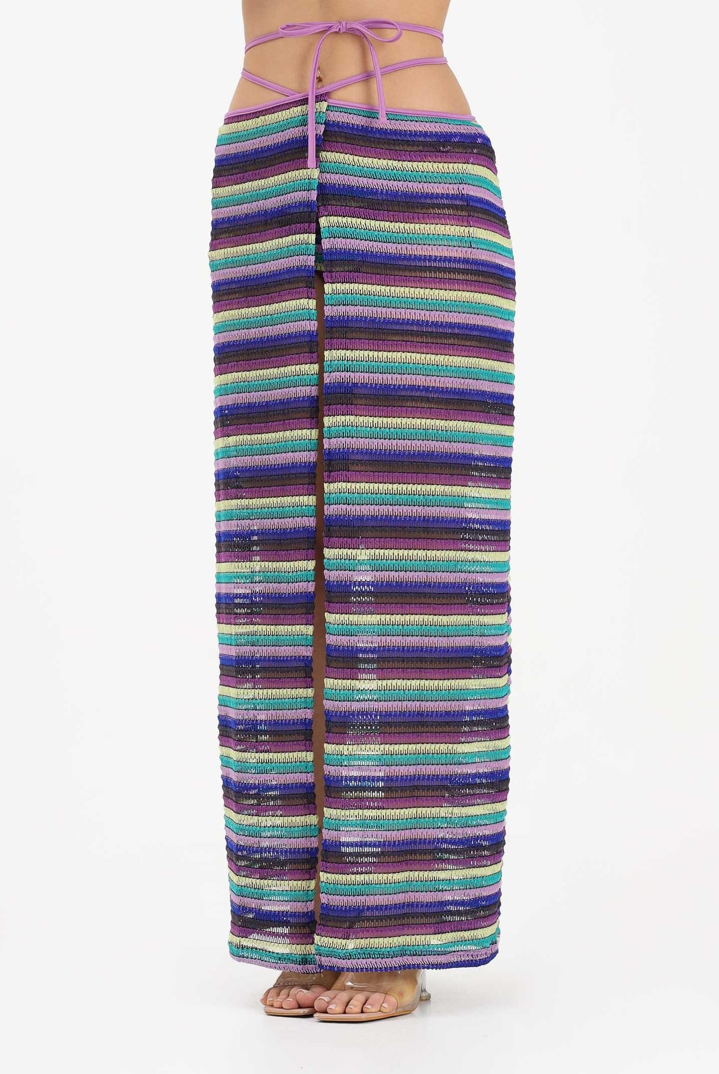 ME FUI Pareo multicolor da donna MF26-SW0815MC . ME FUI