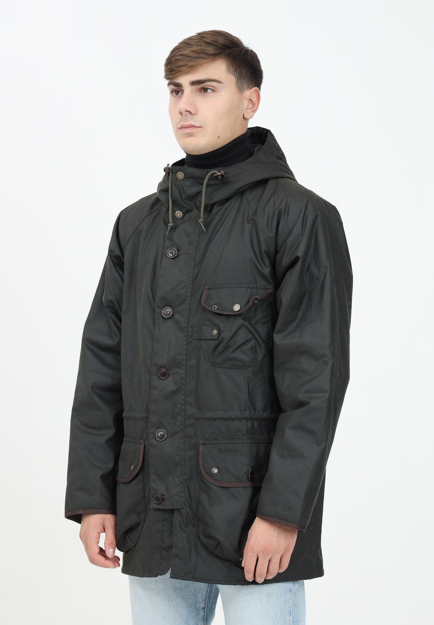 BARBOUR Parka Field felce da uomo 242-MWX2349MWX OL52 BARBOUR