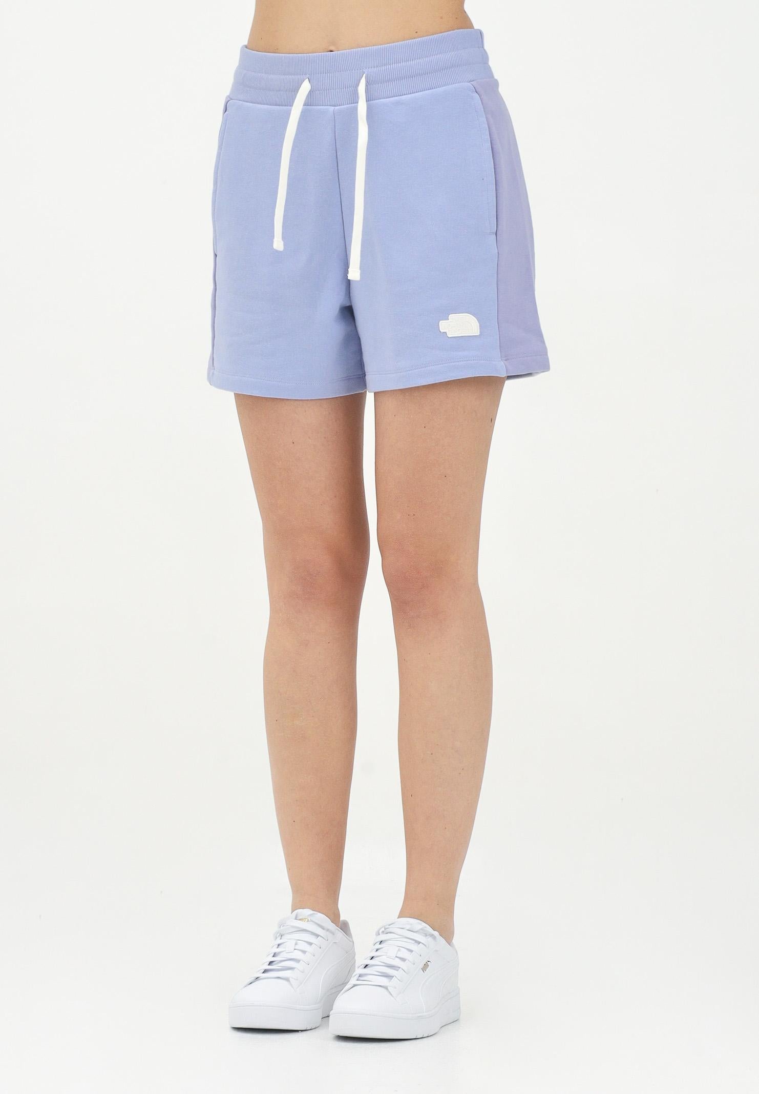 THE NORTH FACE Shorts Terry Relaxed lilla da donna NF0A8C270VI1 THE NORTH FACE