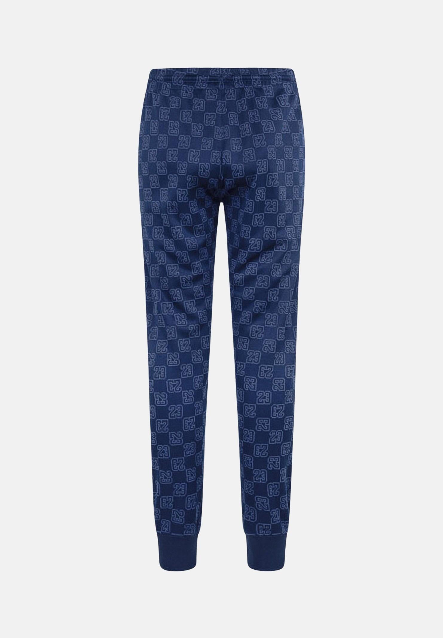 Pantalone sportivo blu da bambino con pattern 23 95D378 U90 JORDAN