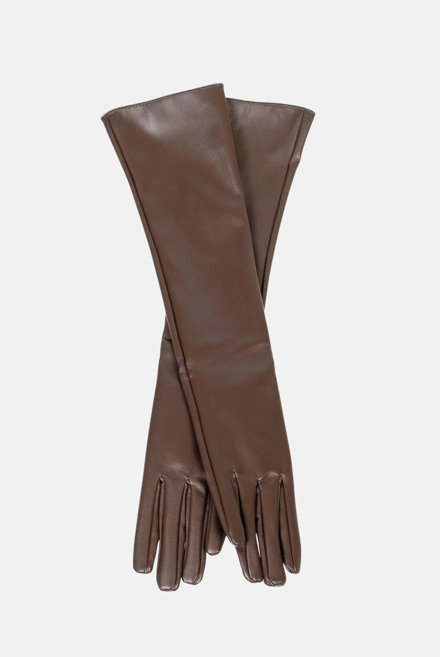 VICOLO Guanti marroni da donna AF0105 MA VICOLO