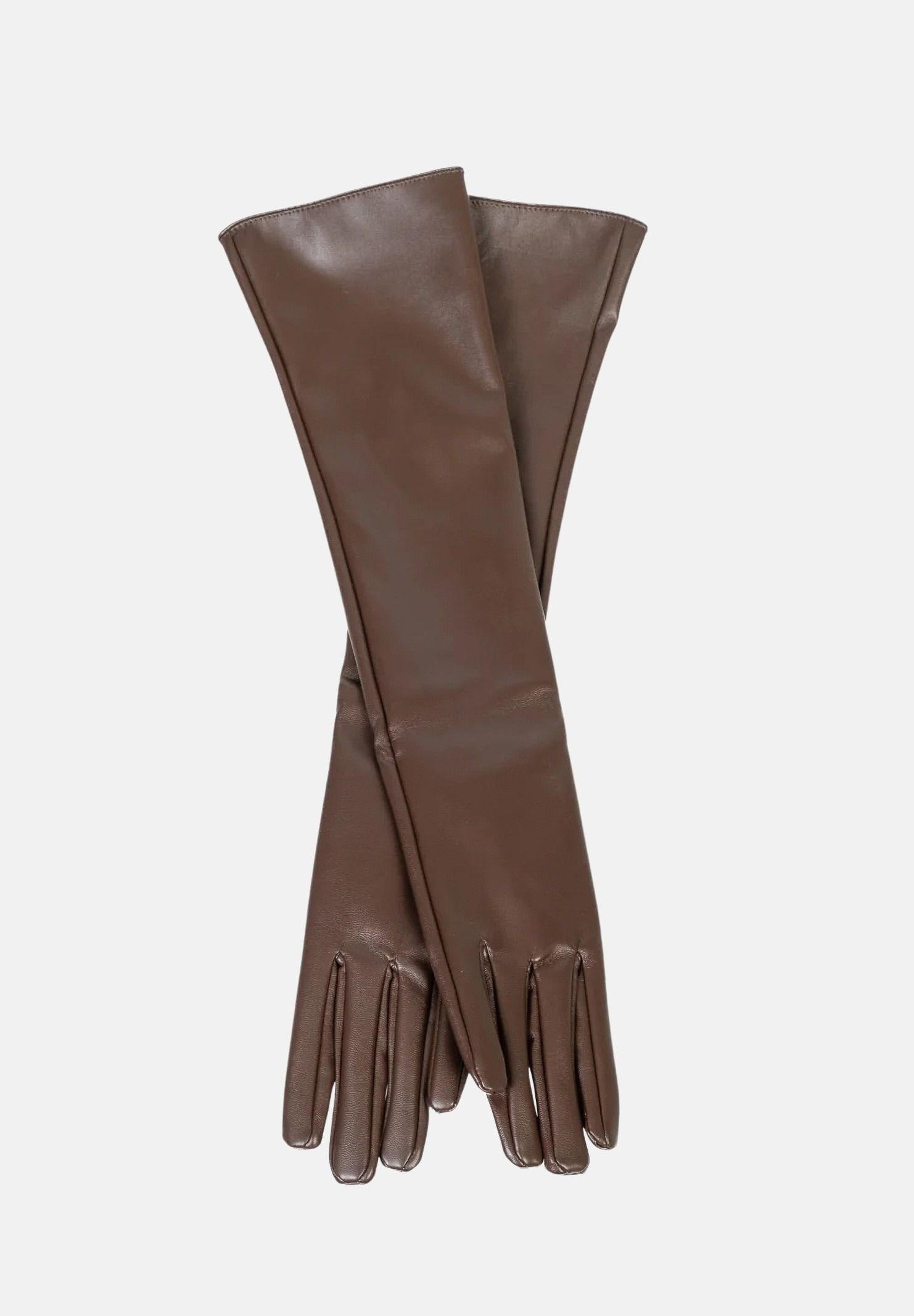 VICOLO Guanti marroni da donna AF0105 MA VICOLO