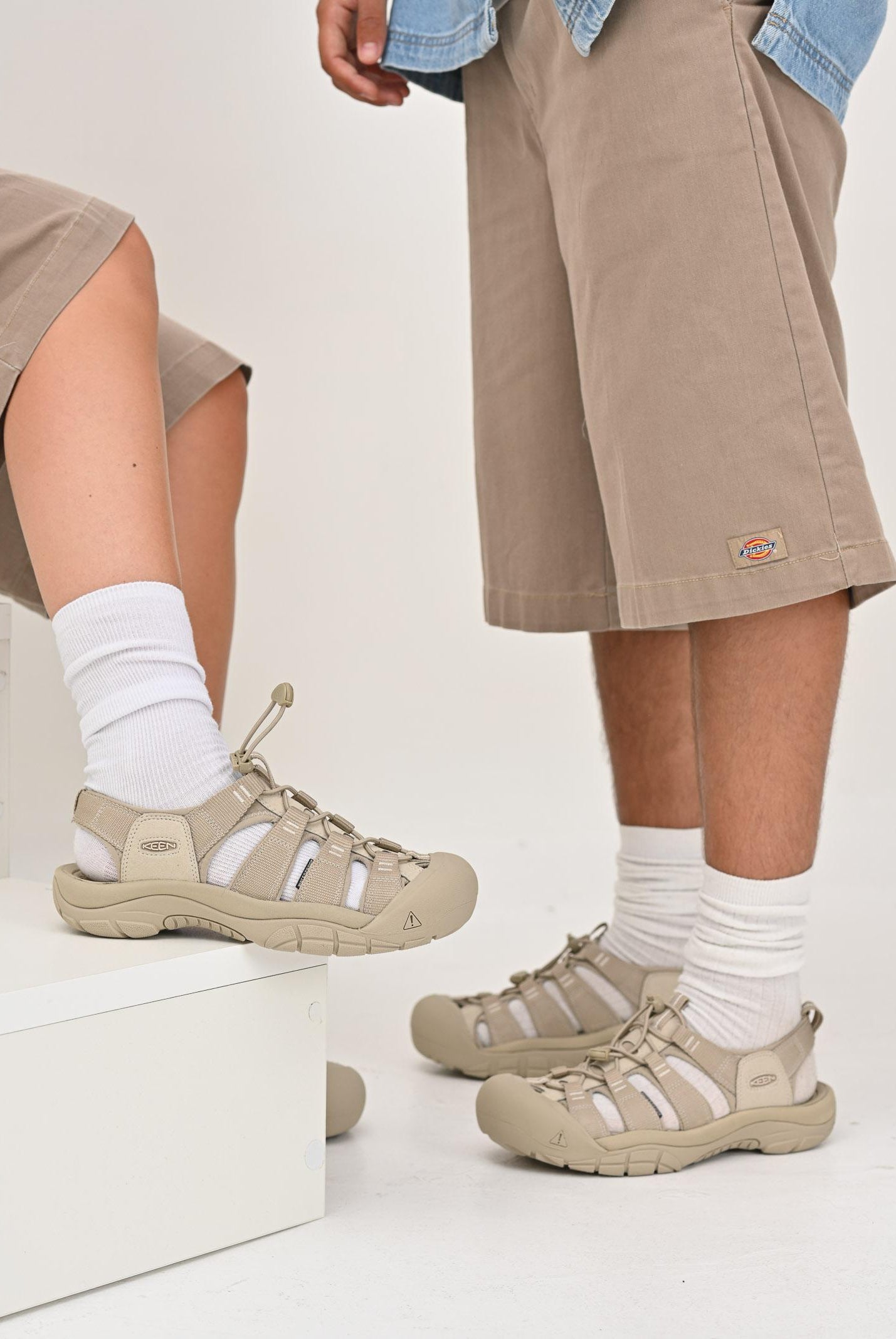 KEEN Sandali Newport H2 beige da uomo 1030671 KEEN