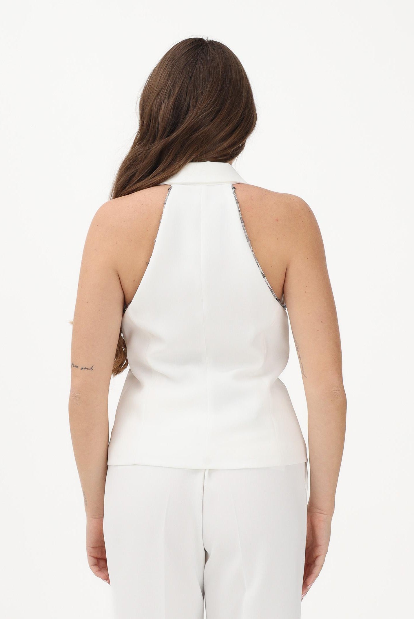 PINKO Gilet bianco da donna 106616A34P Z07 PINKO