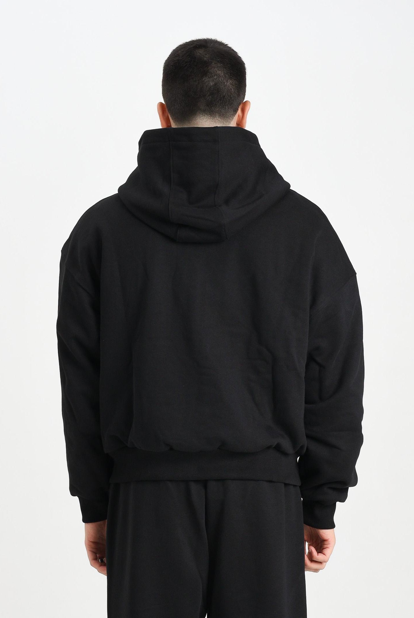 SPRAYGROUND Felpa con zip Smash Logo Perfect nera da uomo SP785GBLK . SPRAYGROUND