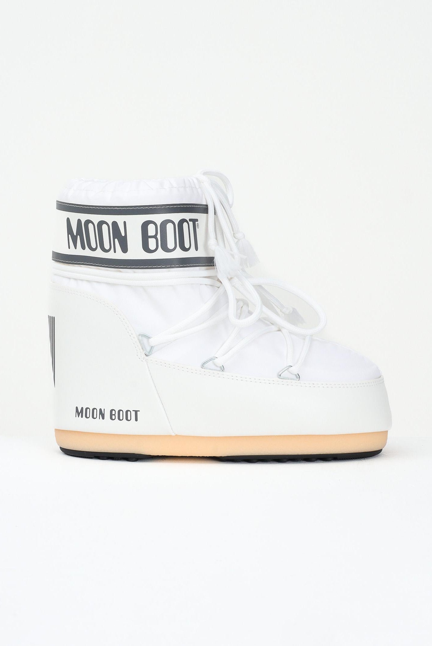 MOON BOOT Stivali da neve ICON LOW bianchi per uomo e donna 80D1409340 A009 MOON BOOT