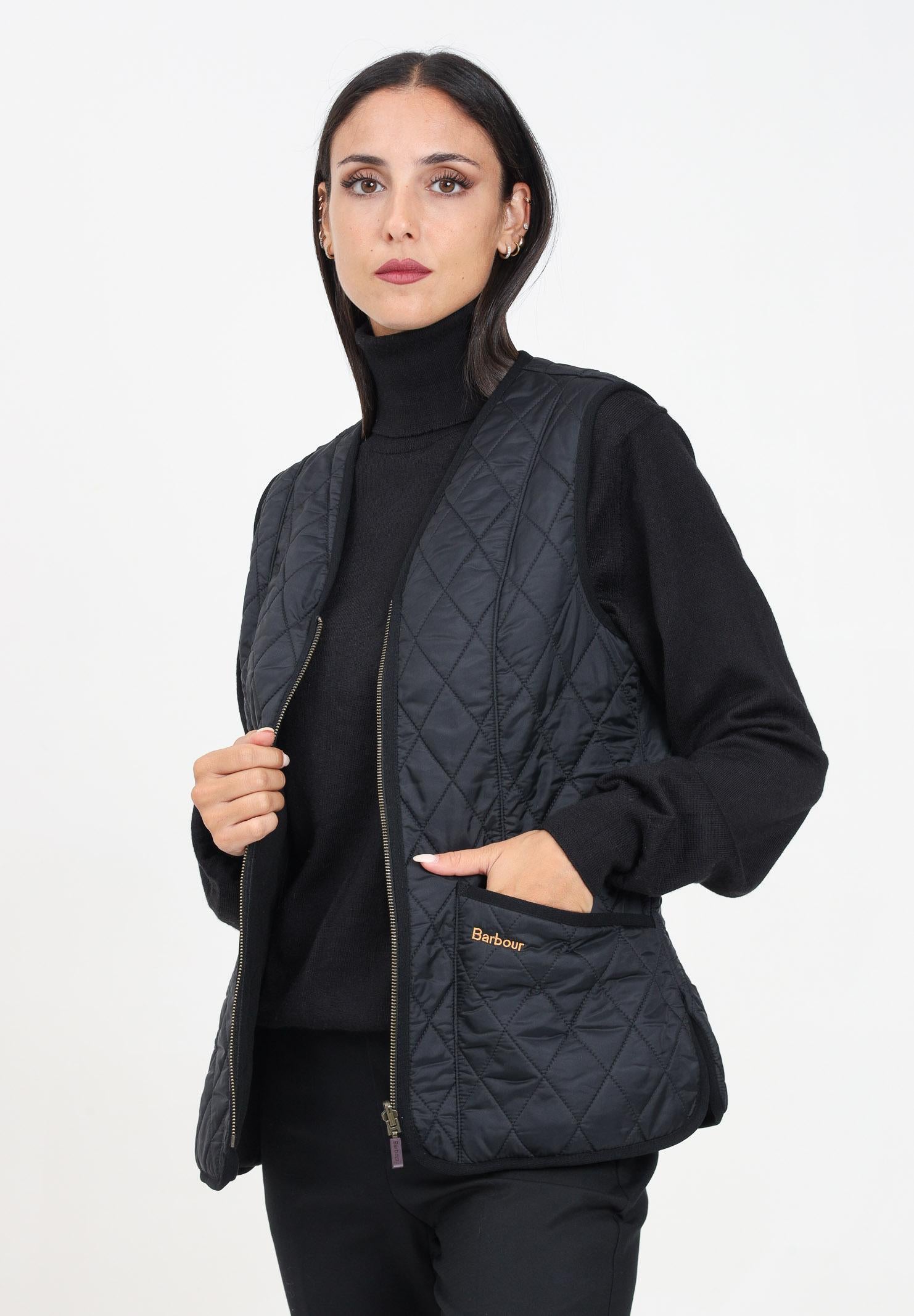 BARBOUR Smanicato / fodera in pile Betty nero da donna 242-LLI0003LLI BK11 BARBOUR