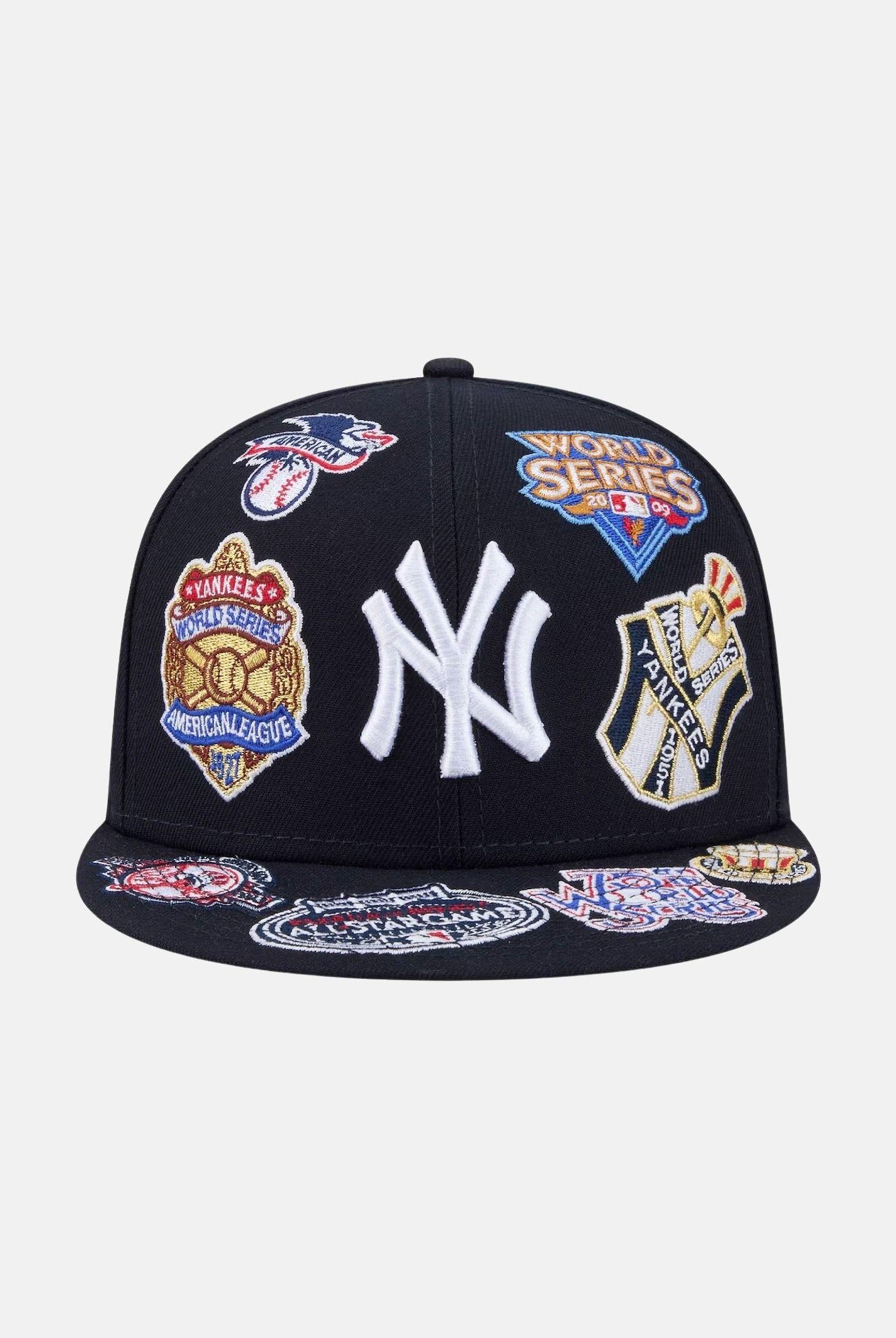 NEW ERA Cappello con visiera New York Yankees MLB All Over Team 59FIFTY blu da uomo 60803445 . NEW ERA
