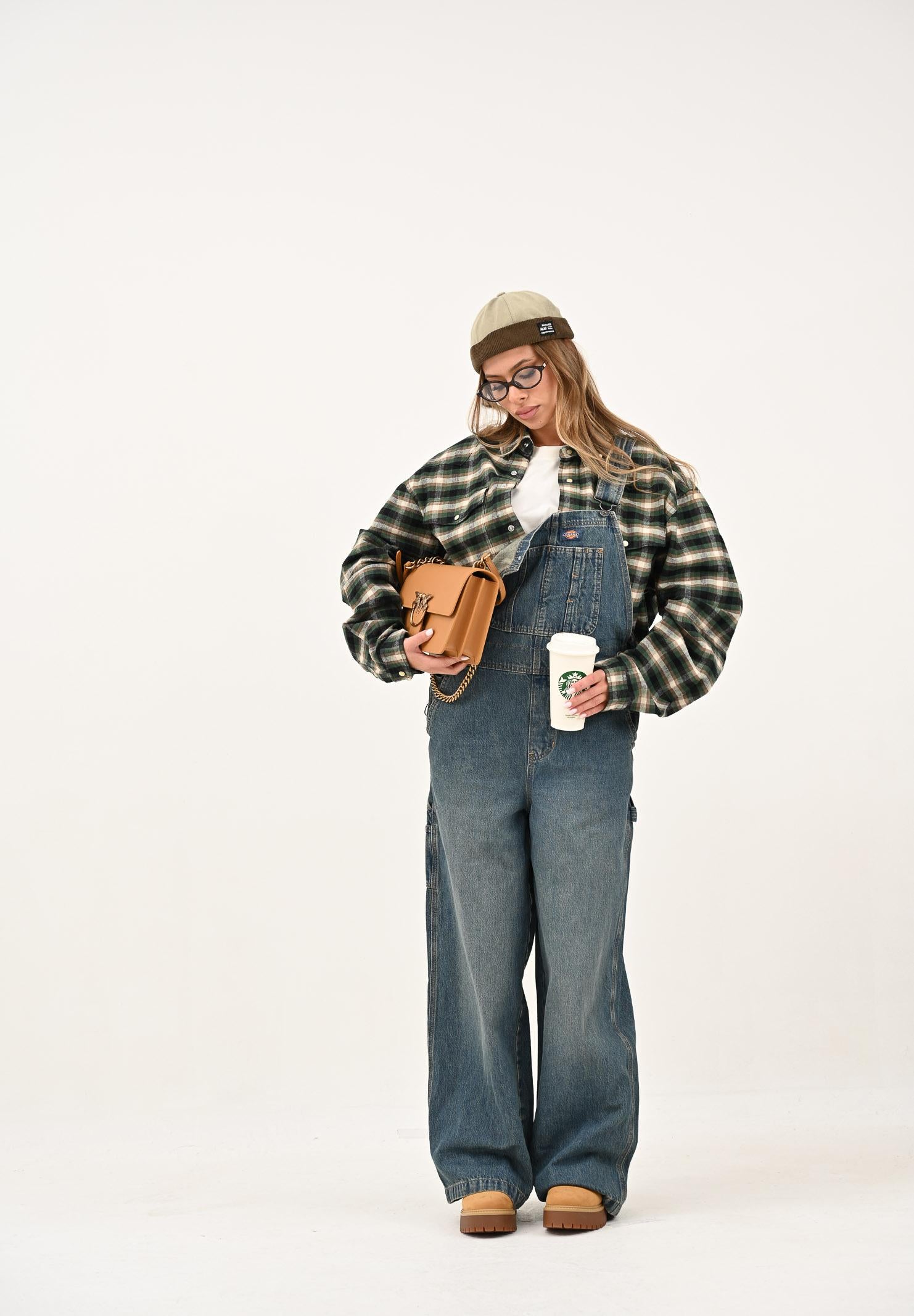 DICKIES Salopette Mechanic in denim da donna DK0A87N7L231 DIckies