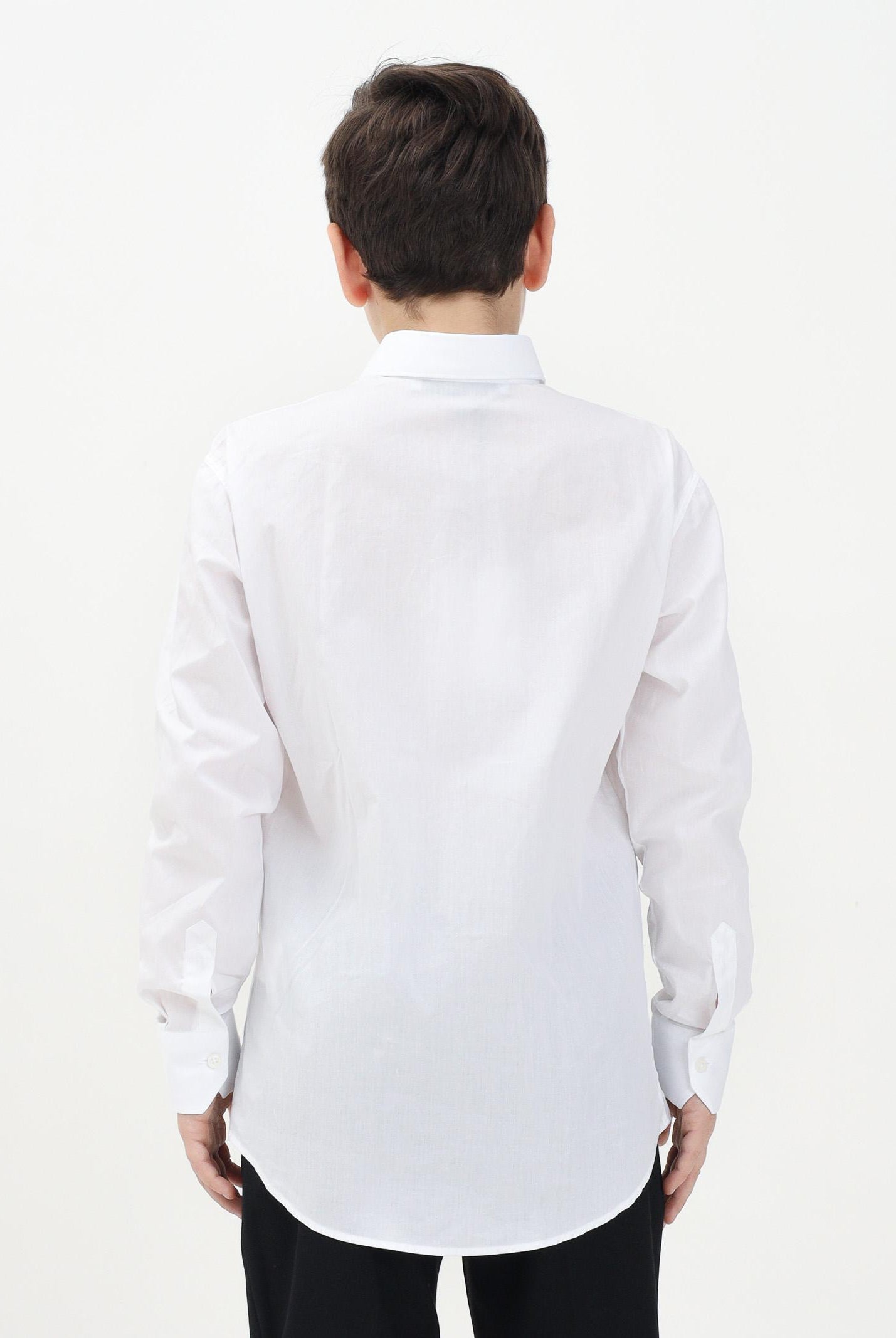 I'M BRIAN Camicia a manica lunga bianca da bambino CA3383J 002 I'M BRIAN