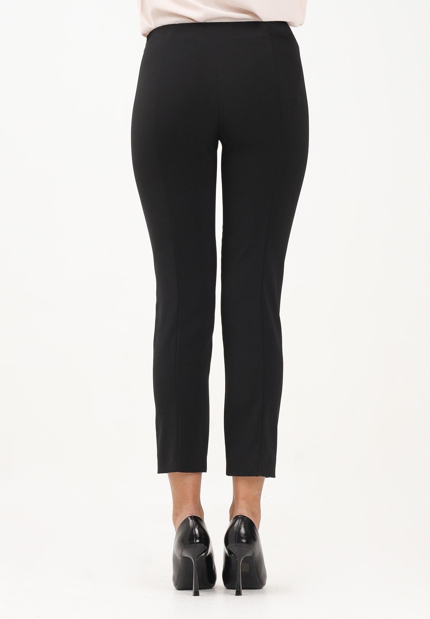 PATRIZIA PEPE Pantalone a sigaretta nero da donna 8P0730A6F5 K103 PATRIZIA PEPE