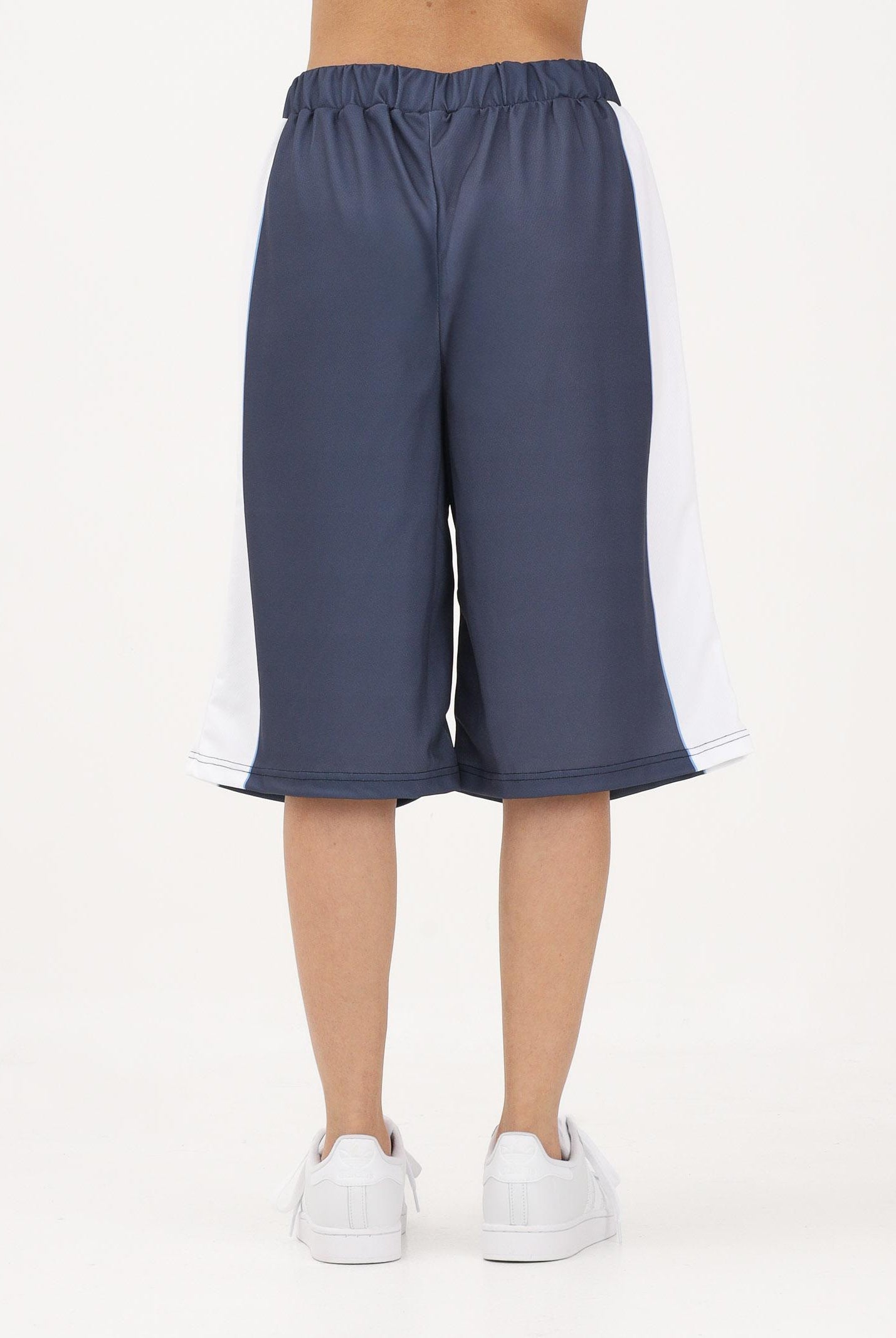 GCDS Shorts blu per donna, ragazzi e bambini con logo C1BJQL707J338 782A GCDS