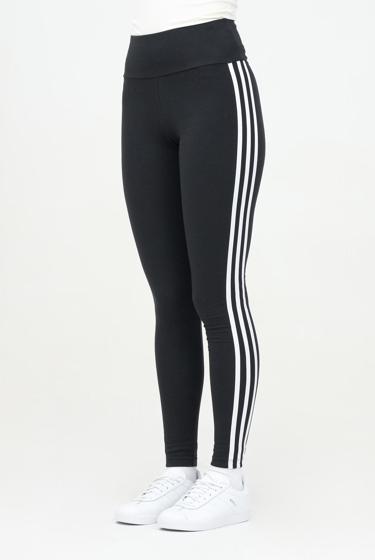 ADIDAS ORIGINALS Leggings sportivo 3-Stripes nero da donna IP2968 ADIDAS ORIGINALS