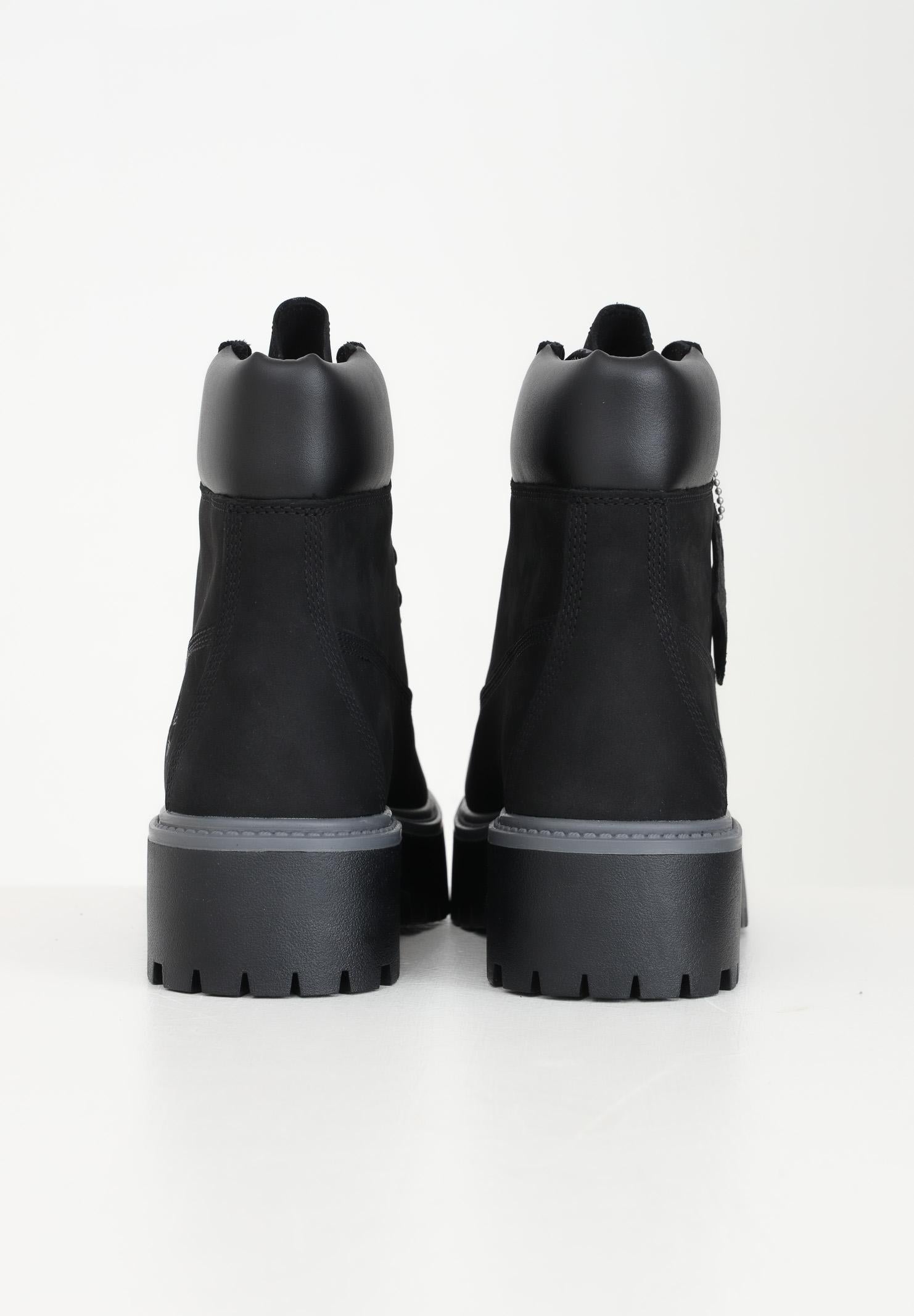 TIMBERLAND Anfibi Stone Street 6-Inch neri da donna TB1A5RH50151 . TIMBERLAND