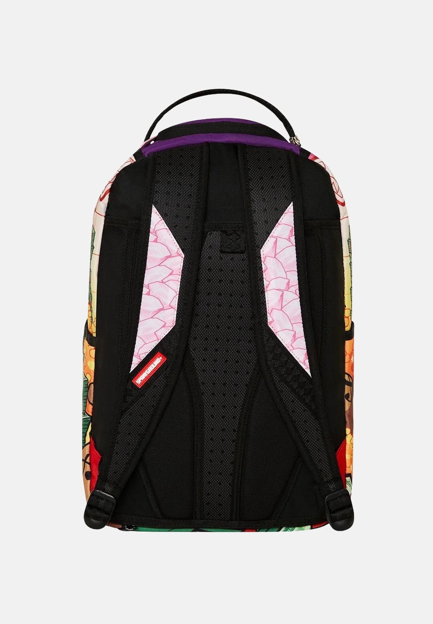 SPRAYGROUND Zaino Pink Panther Money Stash Dlxr multicolore per uomo e donna 910B7391NSZ SPRAYGROUND