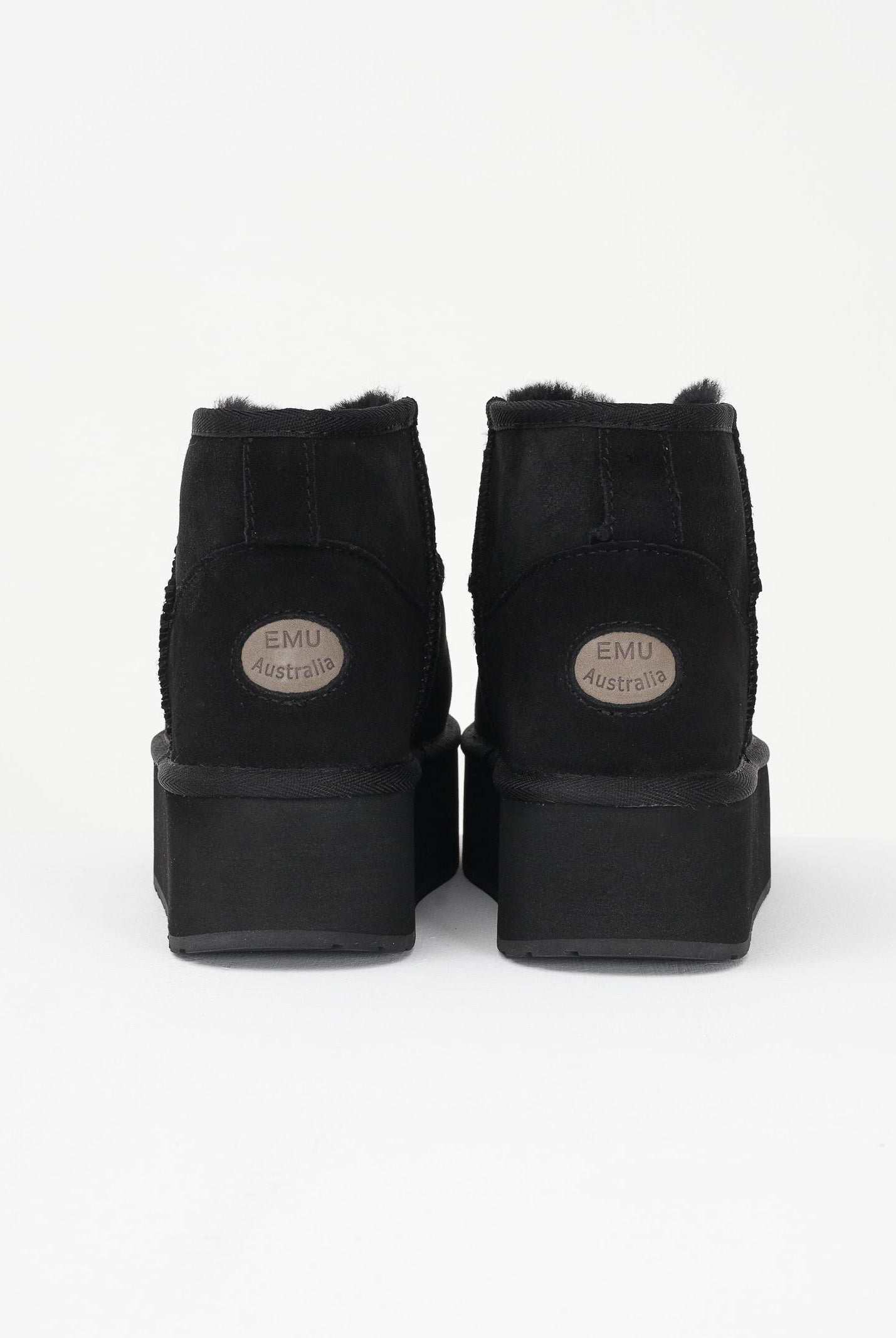 EMU Stivali bassi Stinger Micro Flatform neri da donna W13082 BLAK EMU