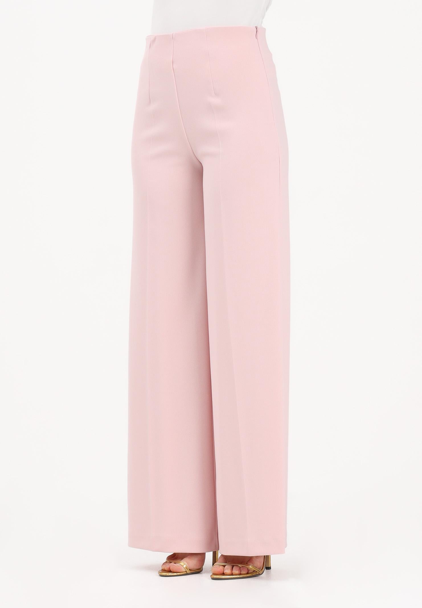 VICOLO Pantalone elegante rosa da donna dal taglio palazzo TAB0259 ABU30 VICOLO